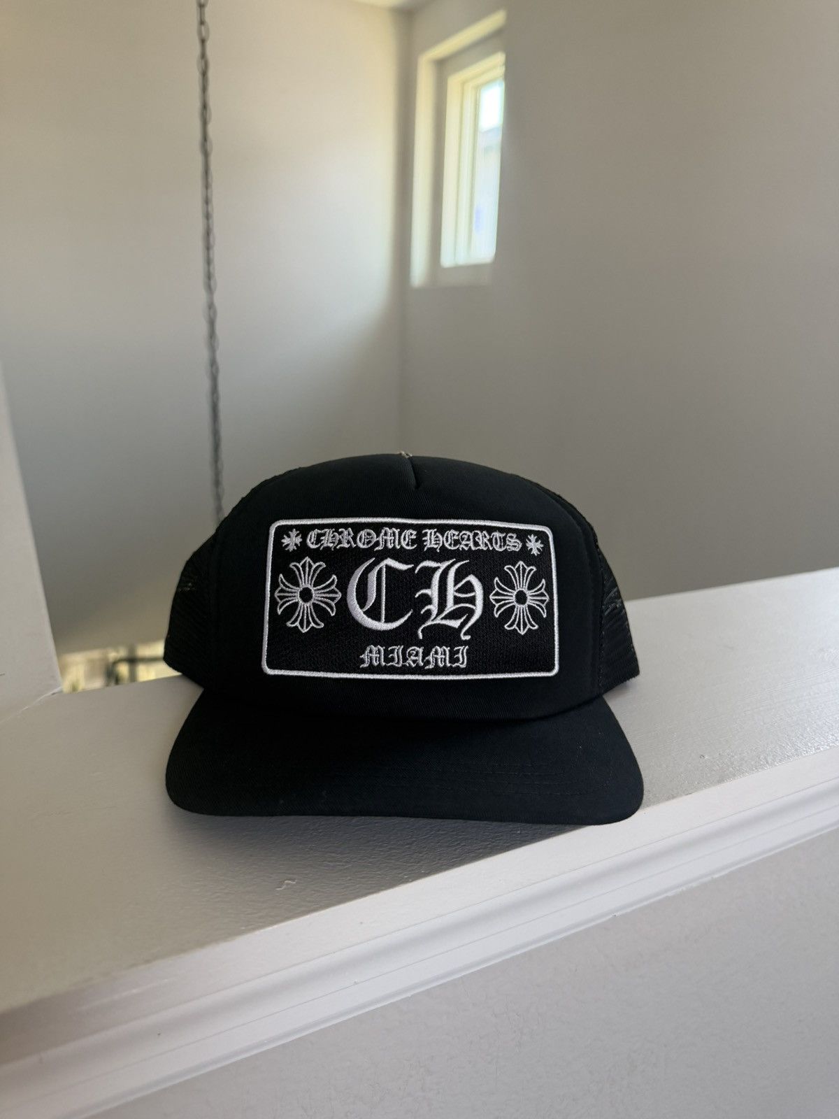 Chrome Hearts Chrome Hearts Miami Exculsive Trucker Hat Size ONE SIZE - 1 Thumbnail