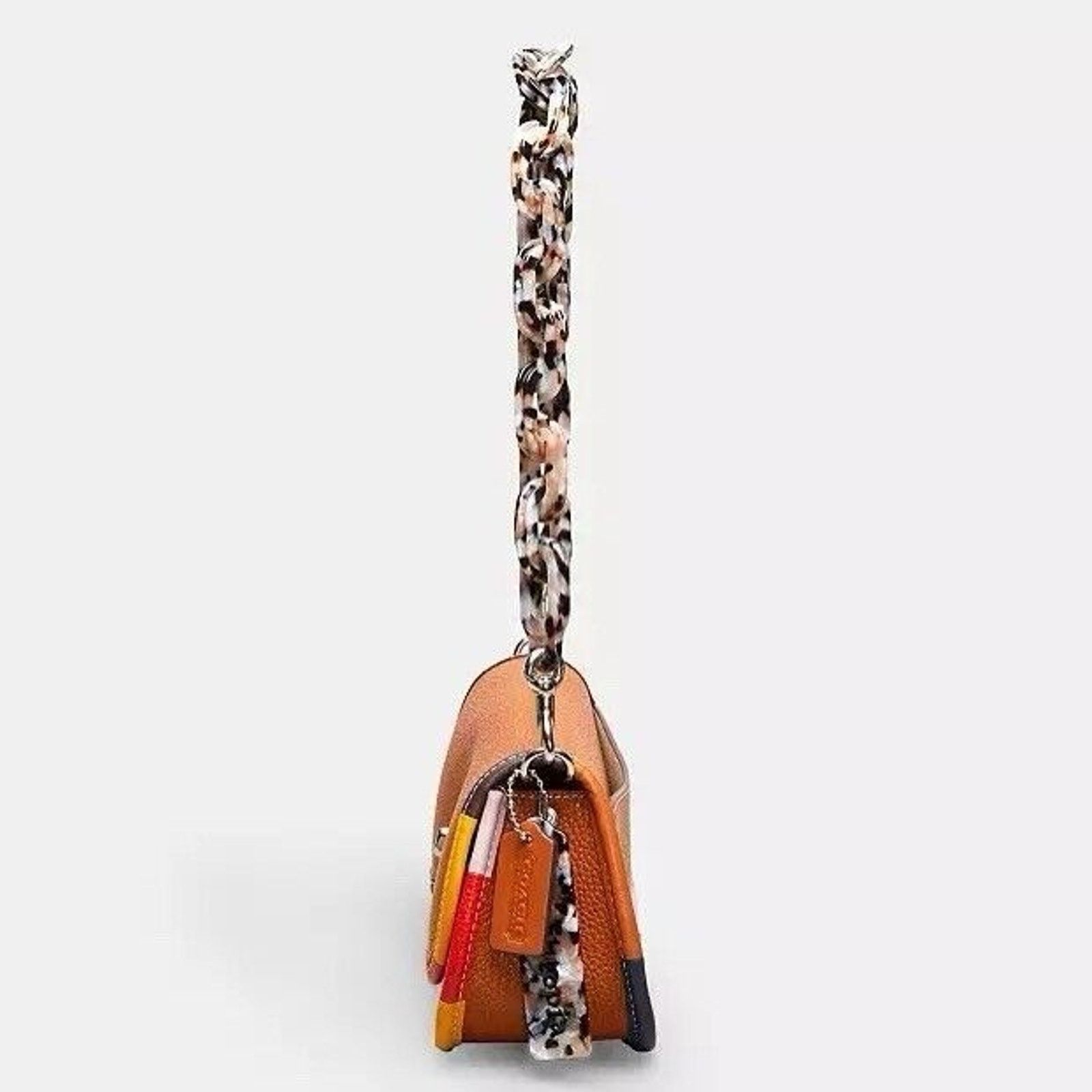 Coach NWT Coach Wavy Dinky Bag Coachtopia Brown Leather CK540 Size ONE SIZE - 8 Thumbnail