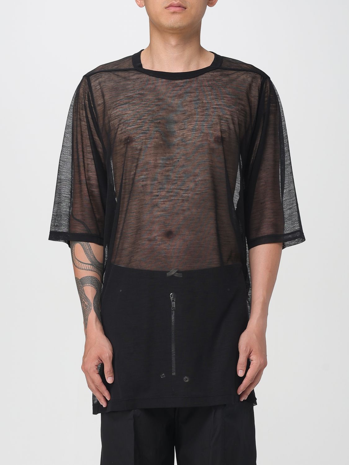 Rick Owens Rick Owens T-Shirt Men Black Size US M / EU 48-50 / 2 - 1 Thumbnail