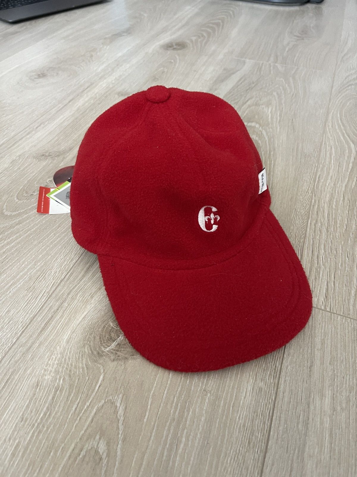 Conte of Florence Conte of Florence Red Fleece Ear-flap Cap Teflon Coated 56 S Size ONE SIZE - 1 Thumbnail