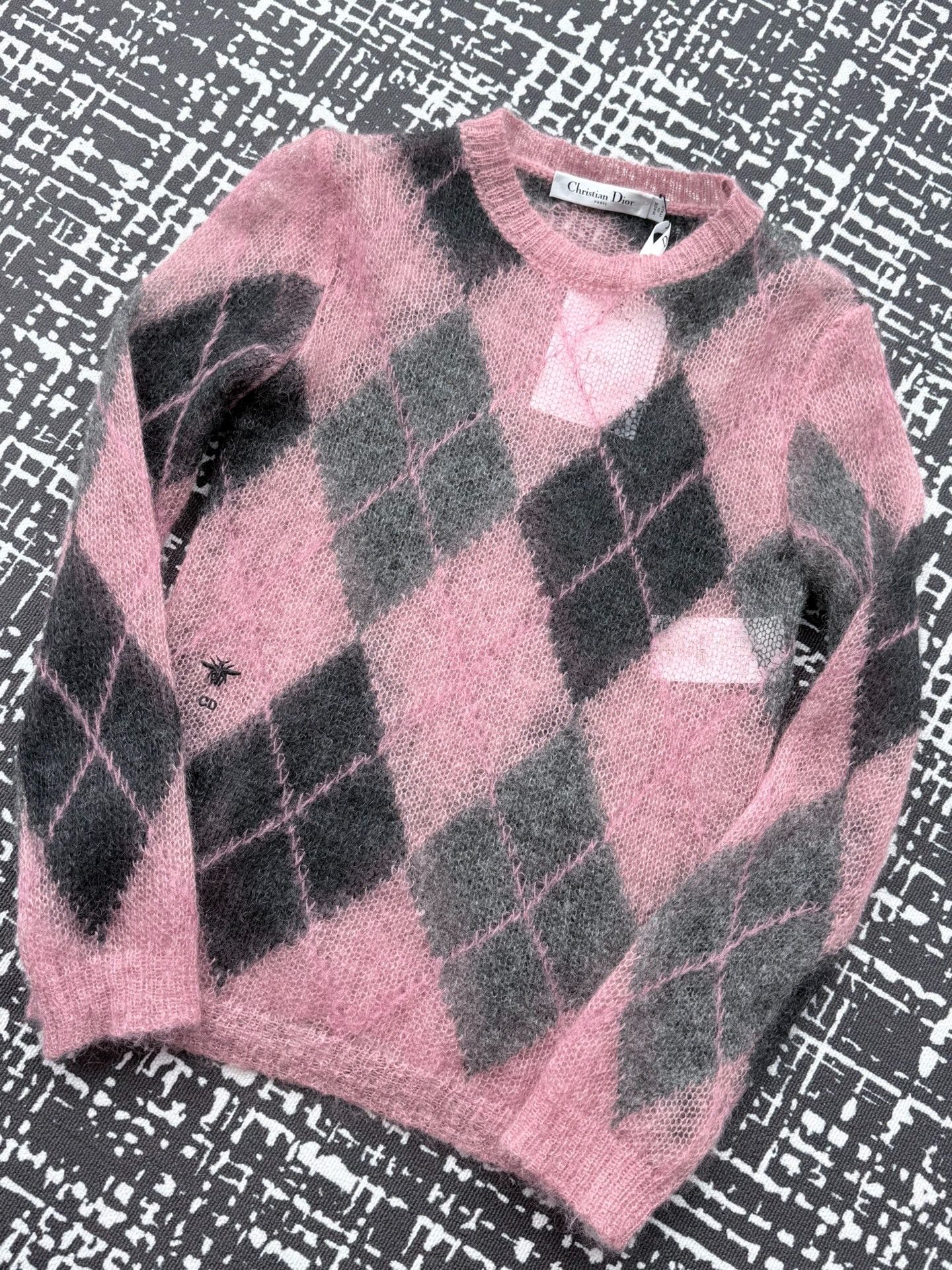Dior Dior Spring 25 Pink Knit Sweater Size M / US 6-8 / IT 42-44 - 1 Thumbnail