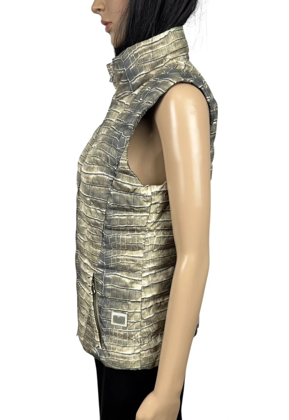 Bogner Bogner Down Vest Animal Print Womens Gilet Size S / US 4 / IT 40 - 8 Thumbnail