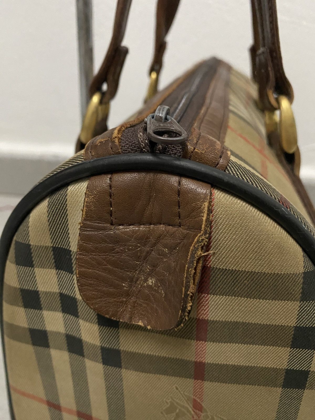 Vintage Vintage Burberrys Novacheck Speedy Handbag Size ONE SIZE - 8 Thumbnail