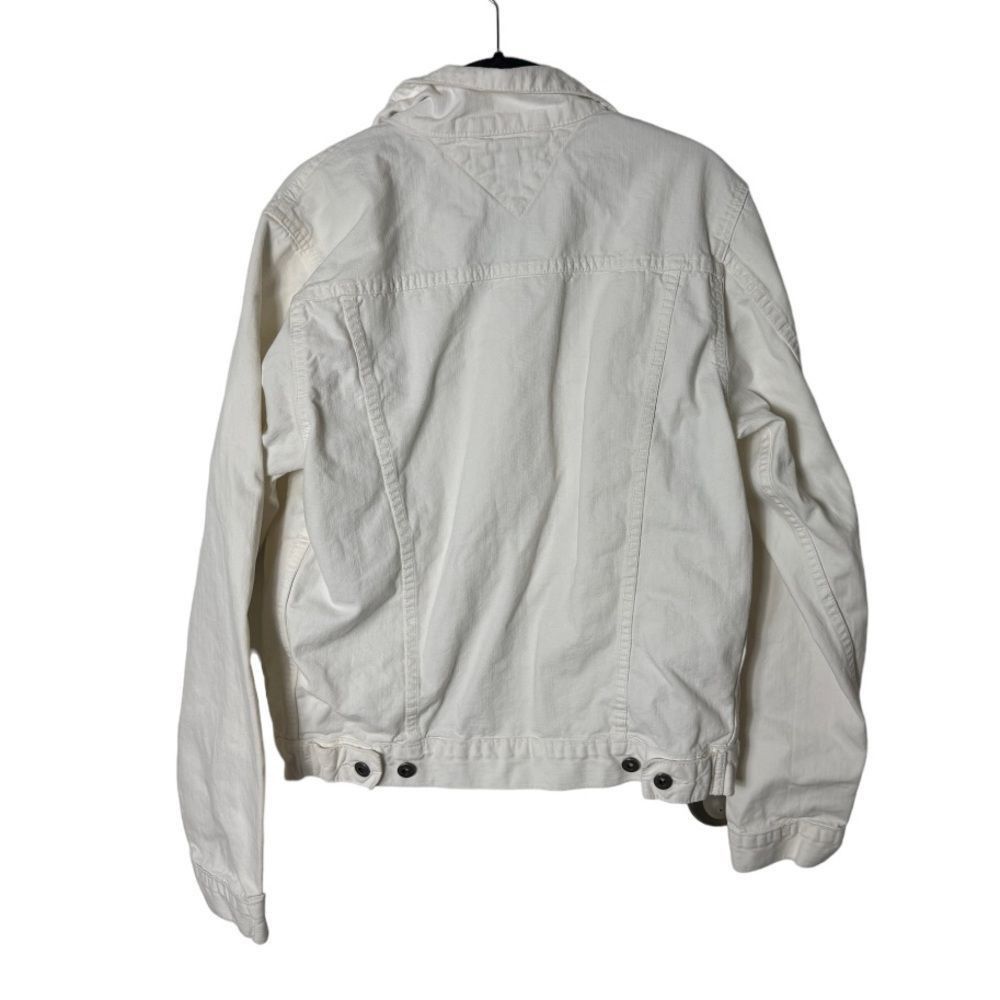 Tommy Hilfiger Tommy Hilfiger SZ 8 white button front jacket Size M / US 6-8 / IT 42-44 - 2 Thumbnail