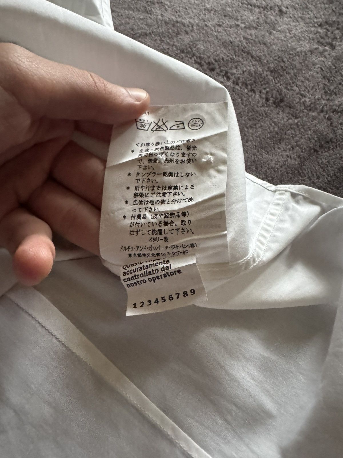 Dolce & Gabbana Dolce Gabbana luxury white martini shirt Size US M / EU 48-50 / 2 - 11 Thumbnail