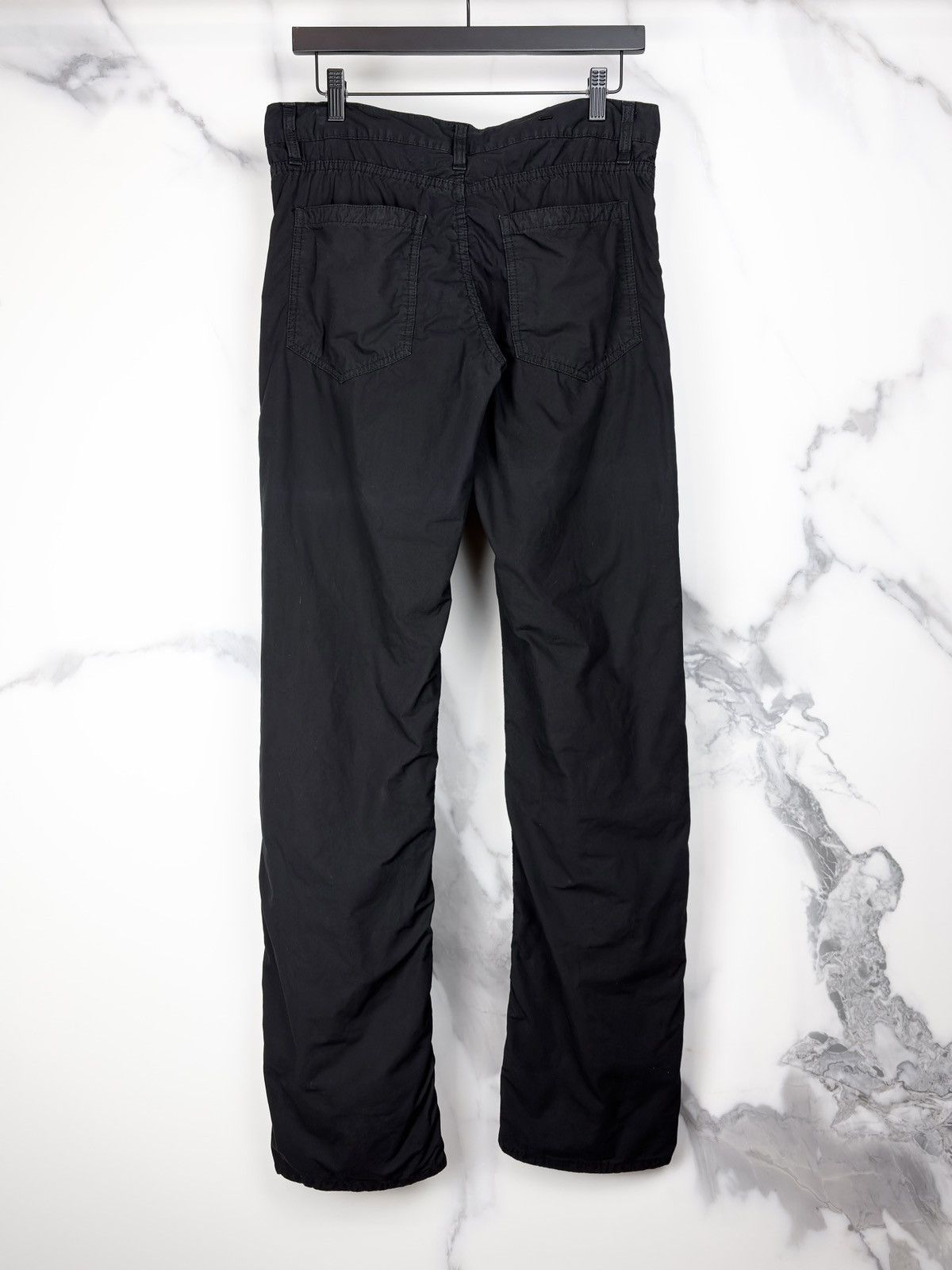 Raf Simons Raf By Raf Simons Slit Knee Distressed Double Layered Pants Size US 32 / EU 48 - 2 Thumbnail