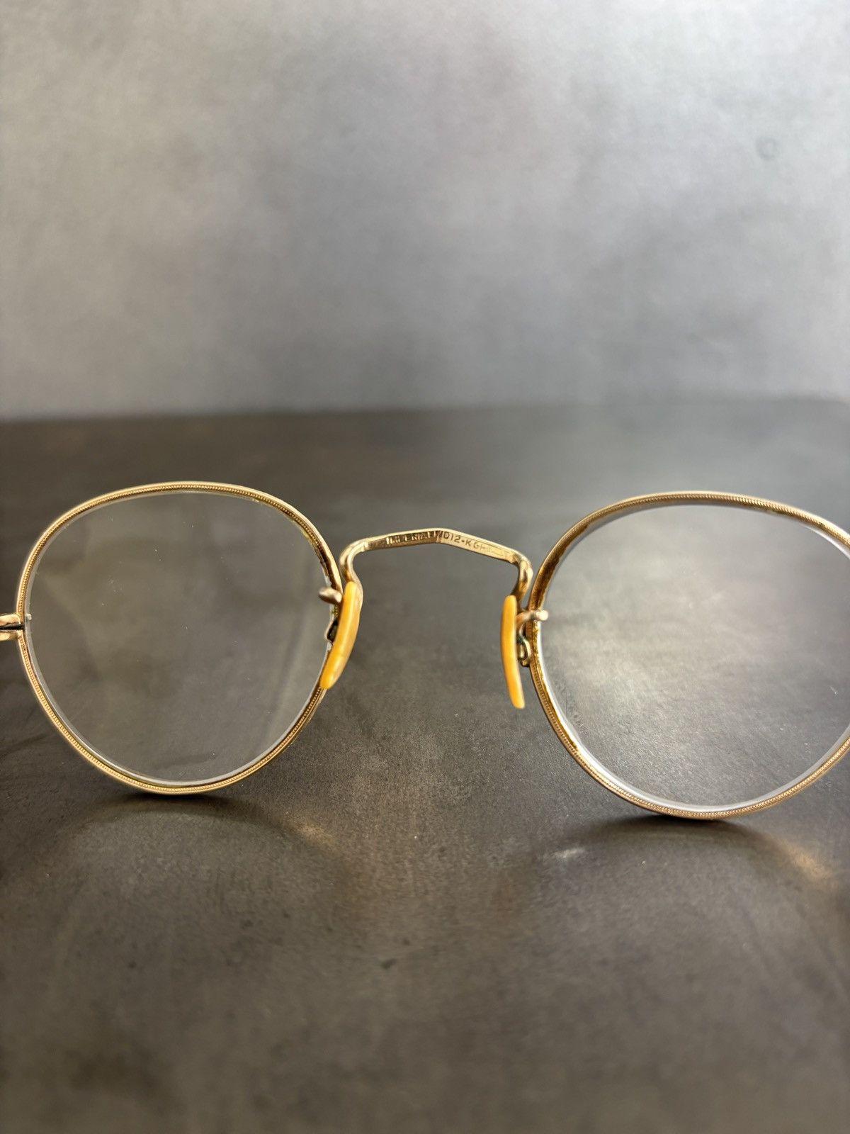 Imperial Antique Eyeglasses 1920s Imperial Gold Fill Spectacles 1900s Size ONE SIZE - 7 Thumbnail