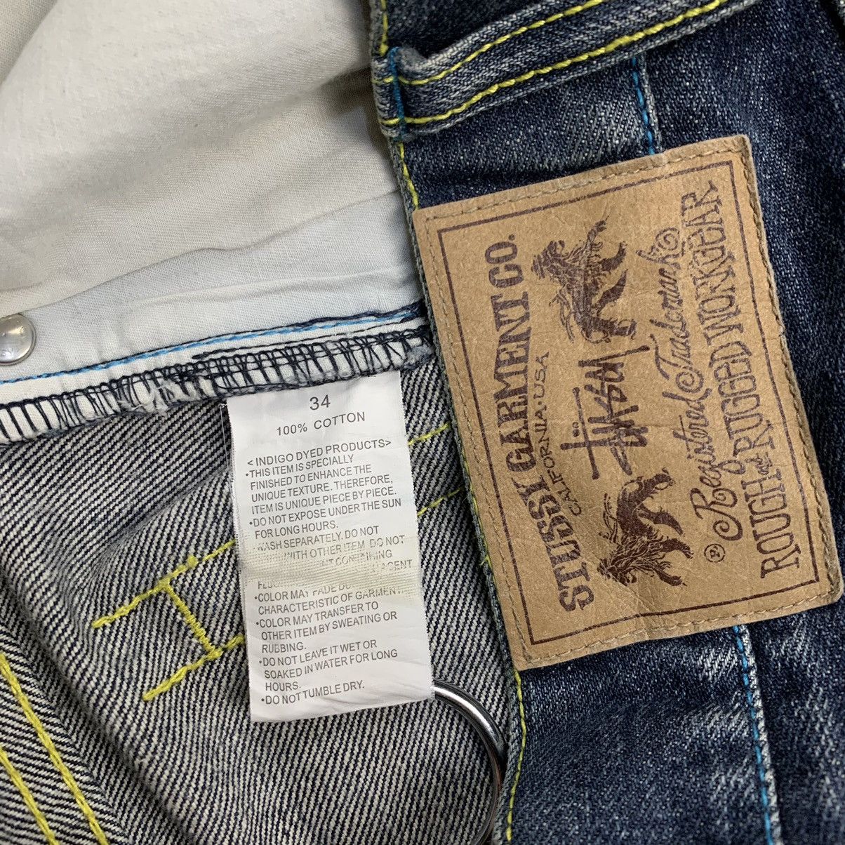 Stussy Stussy rought & rugged denim pants Size US 34 / EU 50 - 9 Thumbnail