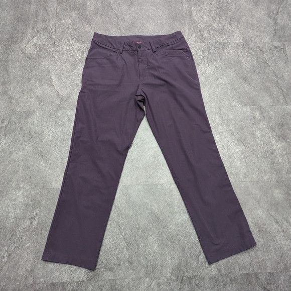 Lululemon Lululemon ABC Pant Classic 28" Black Plum Waist 32" Size US 32 / EU 48 - 2 Thumbnail