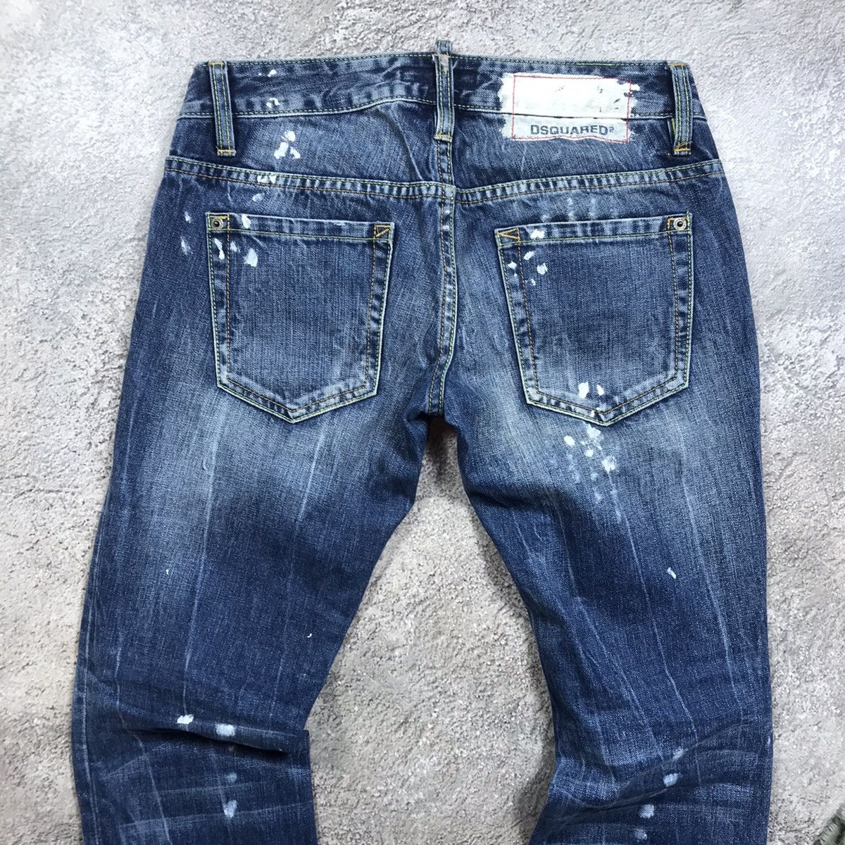 Vintage Vintage Dsquared2 Distressed Flared Jeans Grunge 90s Logo 26 Size US 26 / EU 42 - 6 Thumbnail