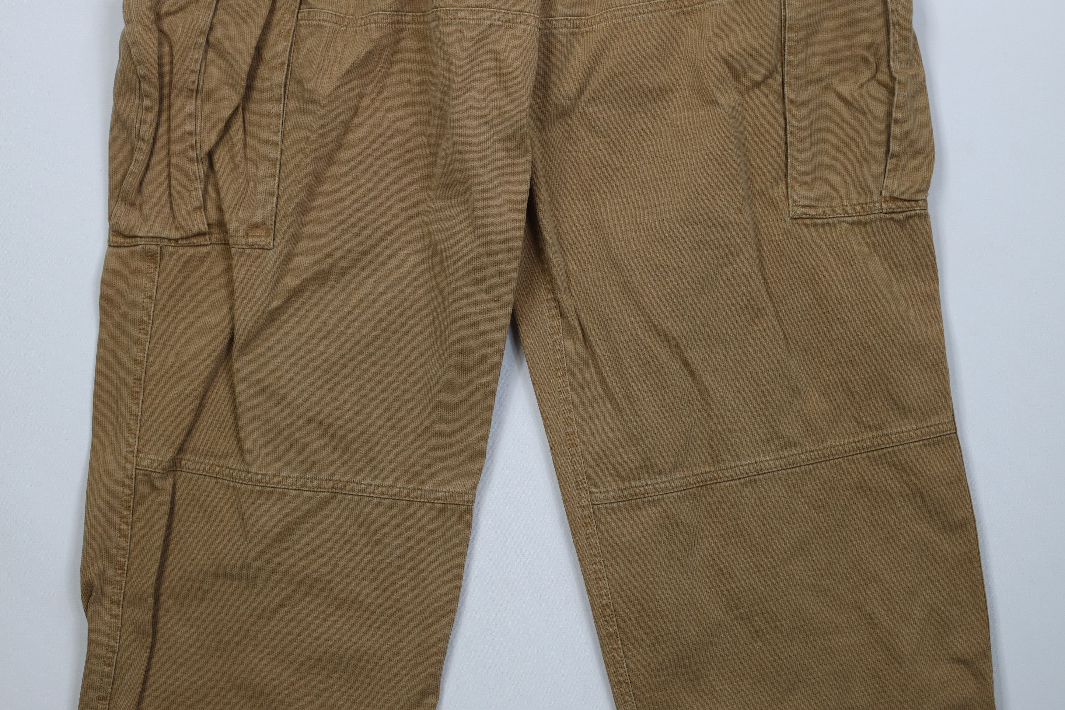 Abercrombie & Fitch Vintage 90s Y2K Abercrombie & Fitch Wide Leg Cargo Pants Size US 36 / EU 52 - 4 Thumbnail