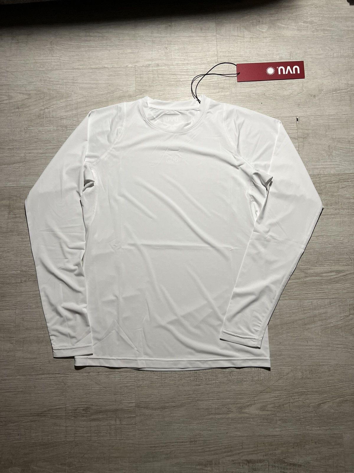 UVU Club L/S Training T-Shirt – White (Long Sleeve)