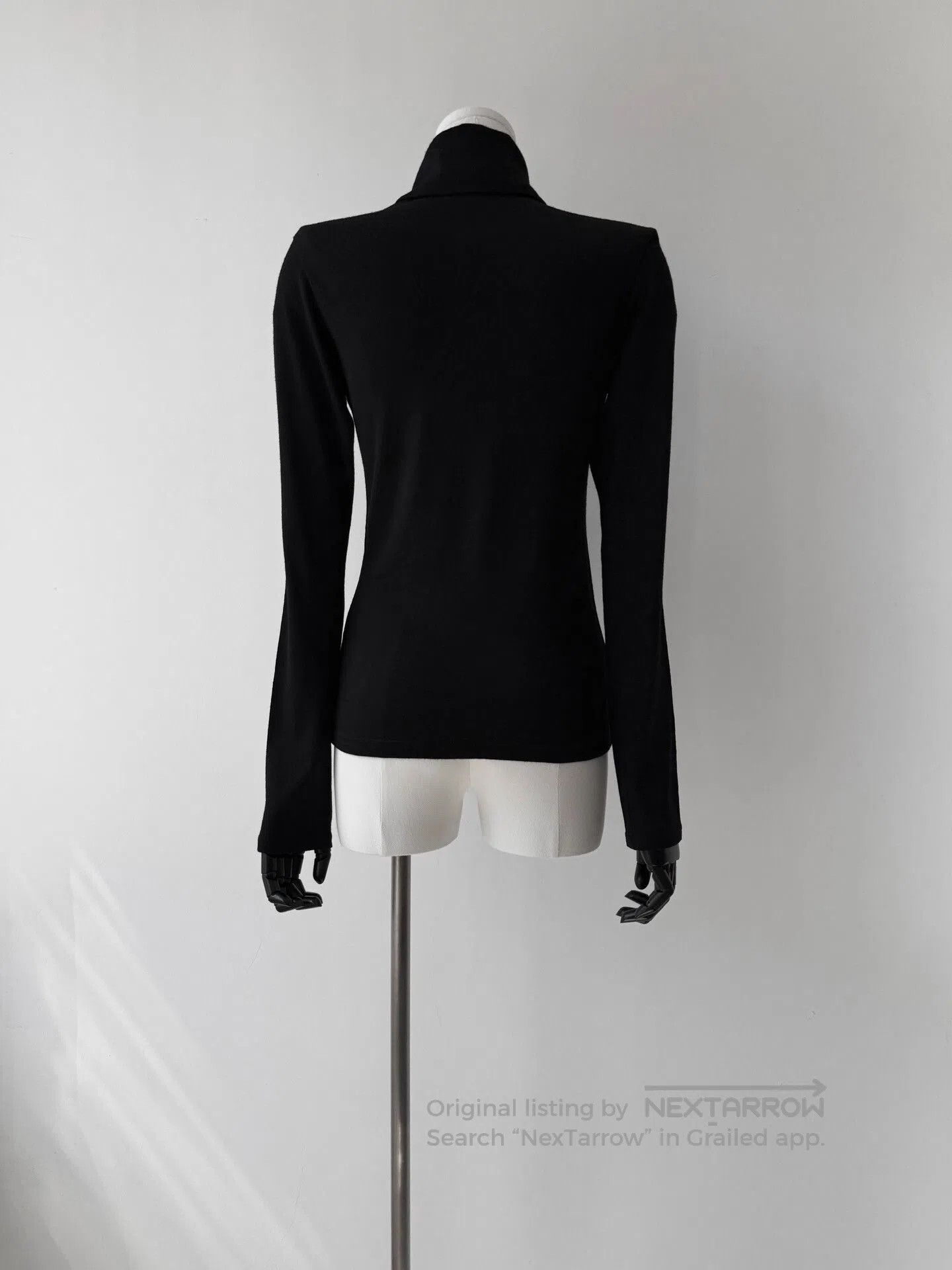 Yohji Yamamoto Yohji Yamamoto Y's 16AW Wool Wrap Collar Top. Size L / US 10 / IT 46 - 7 Thumbnail
