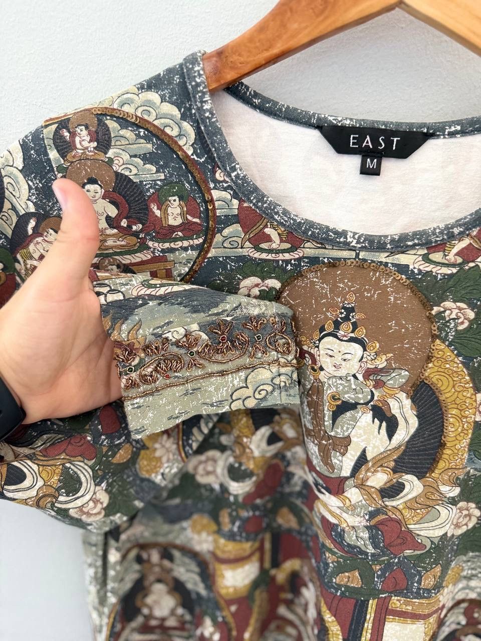 Japanese Brand Y2K tank top Indian jpg gaultier margiela cavalli 00s Size M / US 6-8 / IT 42-44 - 7 Thumbnail