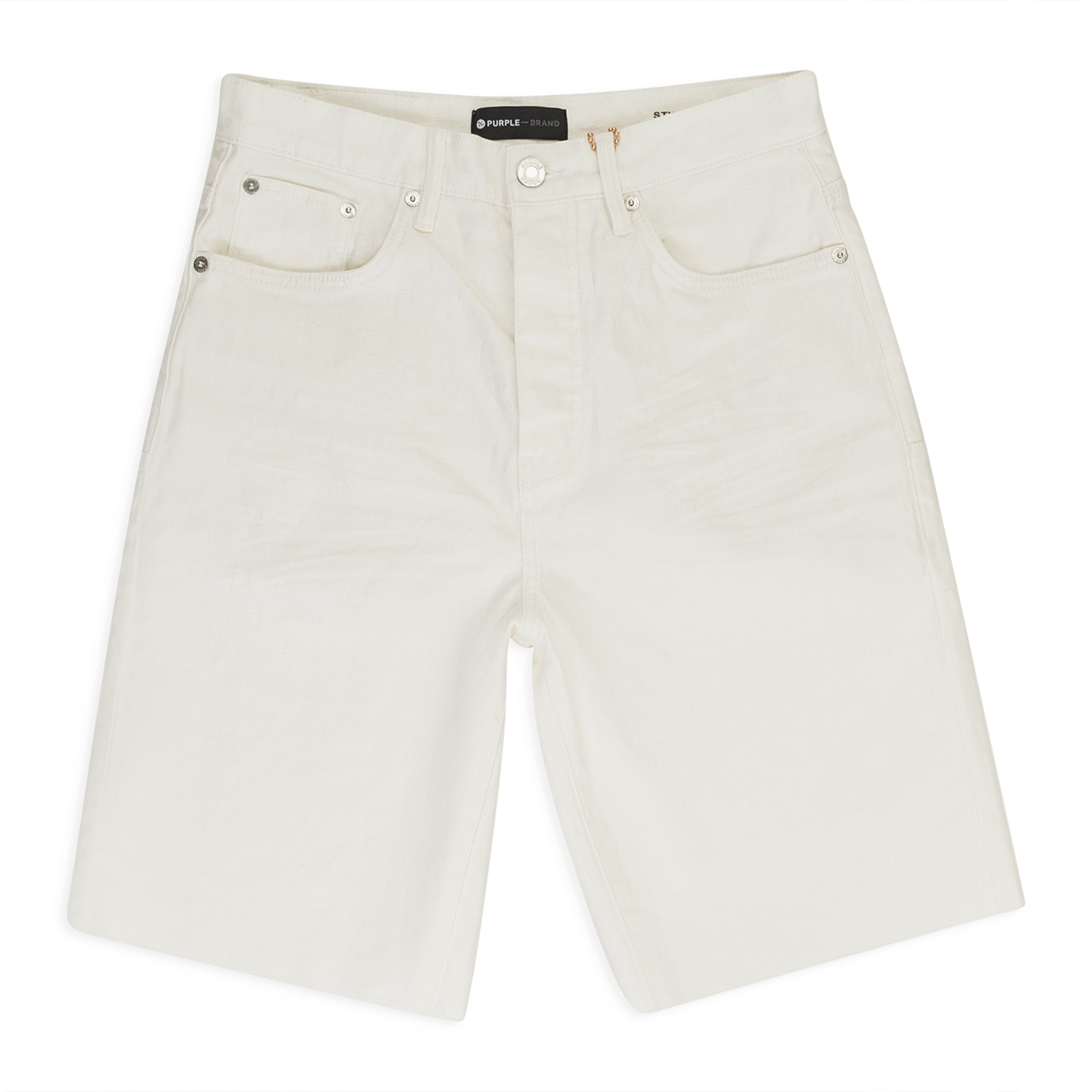 希少PURPLE BRAND WHITE JEANS SHORTS 33インチ 【公式通販】