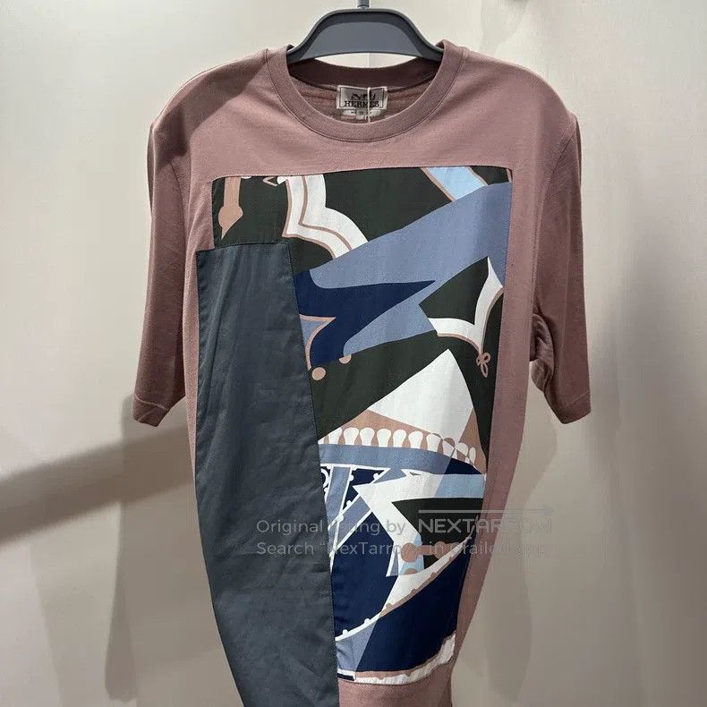 Hermes Hermes Pattern Printed Round Neck Short Sleeve Size XS / US 0-2 / IT 36-38 - 6 Thumbnail