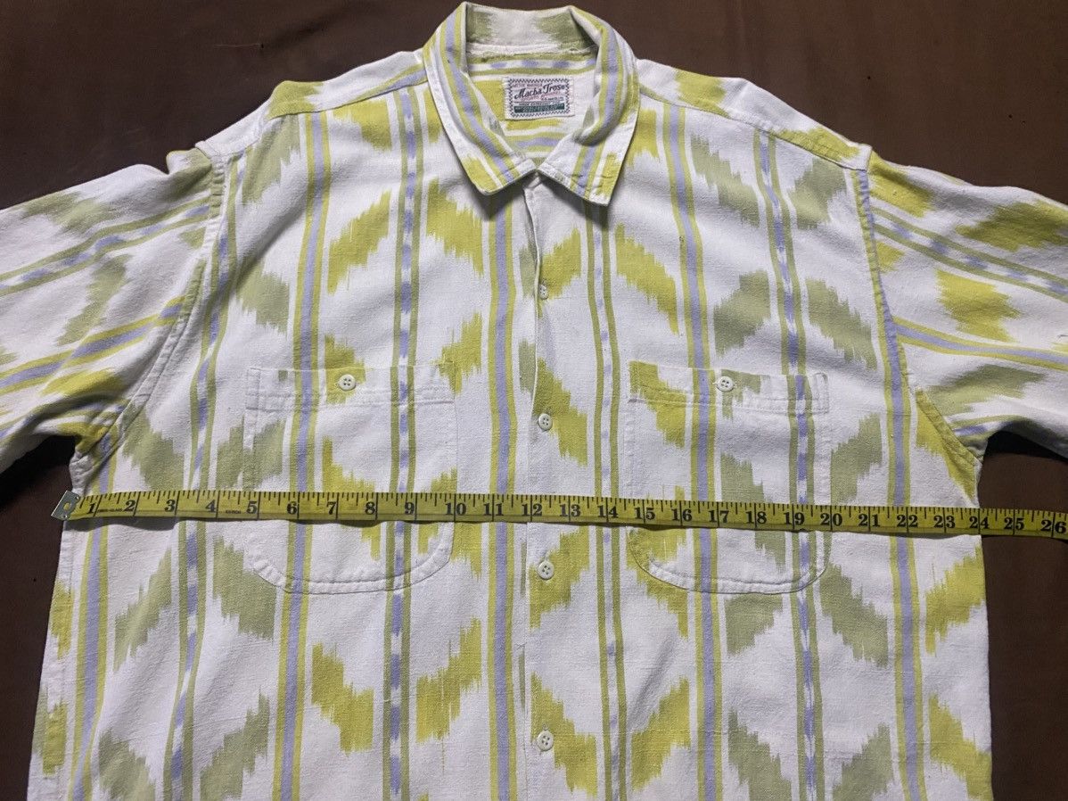 Japanese Brand Vintage Macba Tros Aztec Style Open Collar Shirts Size US L / EU 52-54 / 3 - 7 Thumbnail