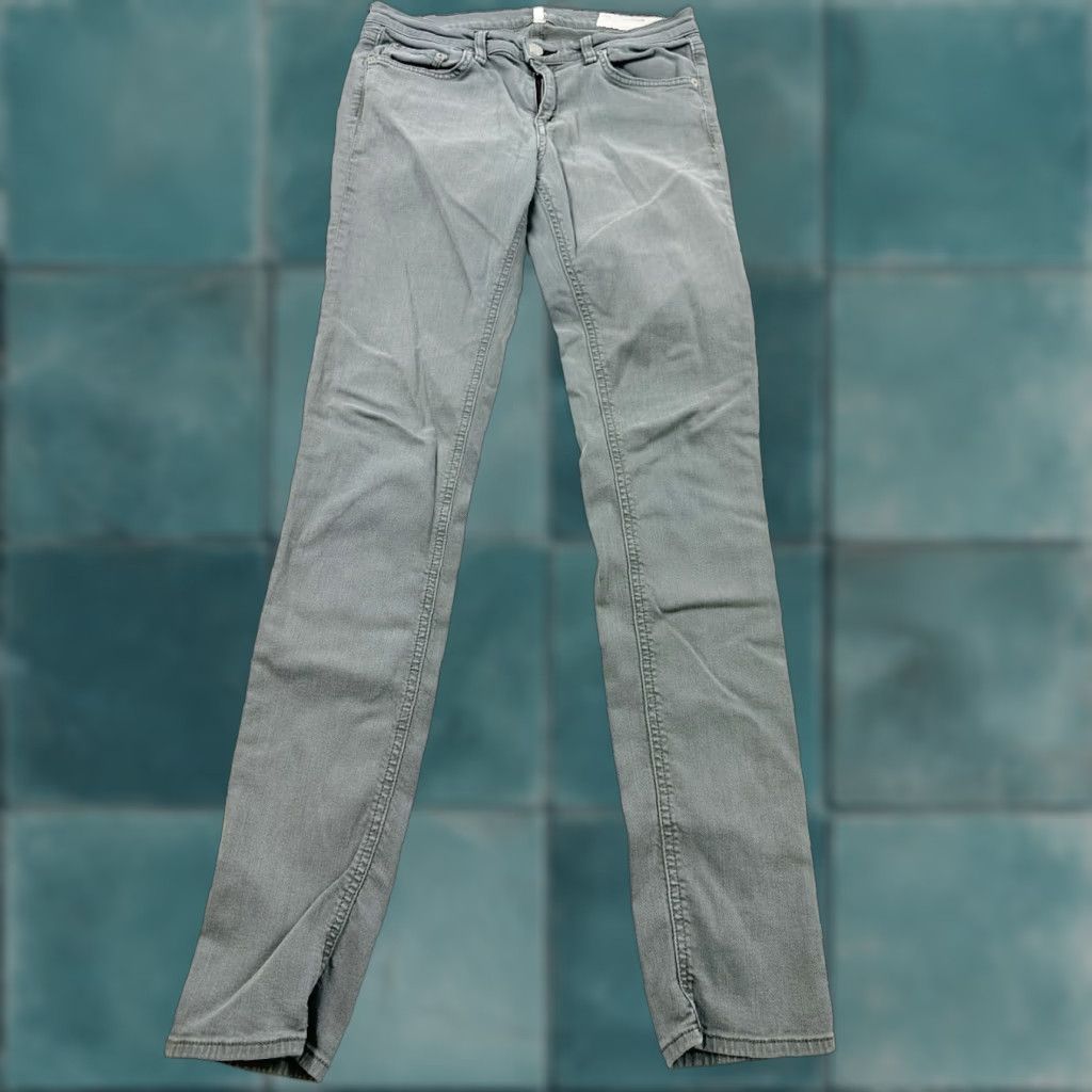 Rag & Bone rag & bone Jeans Women Skinny 28 Gray Slim Regular Zip Button Zipper Button 28 Rag & bone Jeans Gray Skinny Women Size 28" / US 6 / IT 42 - 1 Thumbnail