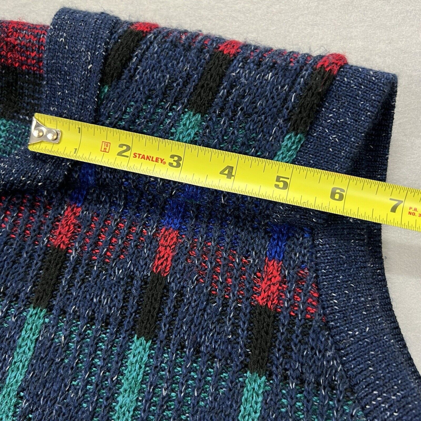 Jantzen Vintage Jantzen Sweater Vest Cardigan Geometric Academia Size US L / EU 52-54 / 3 - 8 Thumbnail