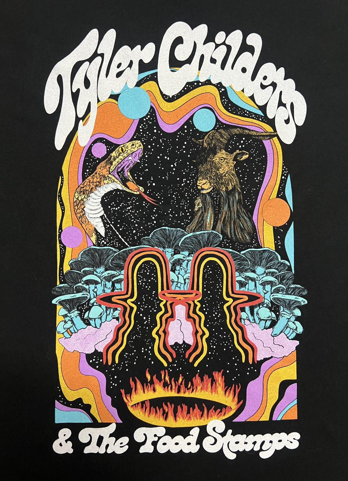 Alternative Apparel Tyler Childers Food Stamps Psychedelic Band Tee XL Size US XL / EU 56 / 4 - 12 Thumbnail