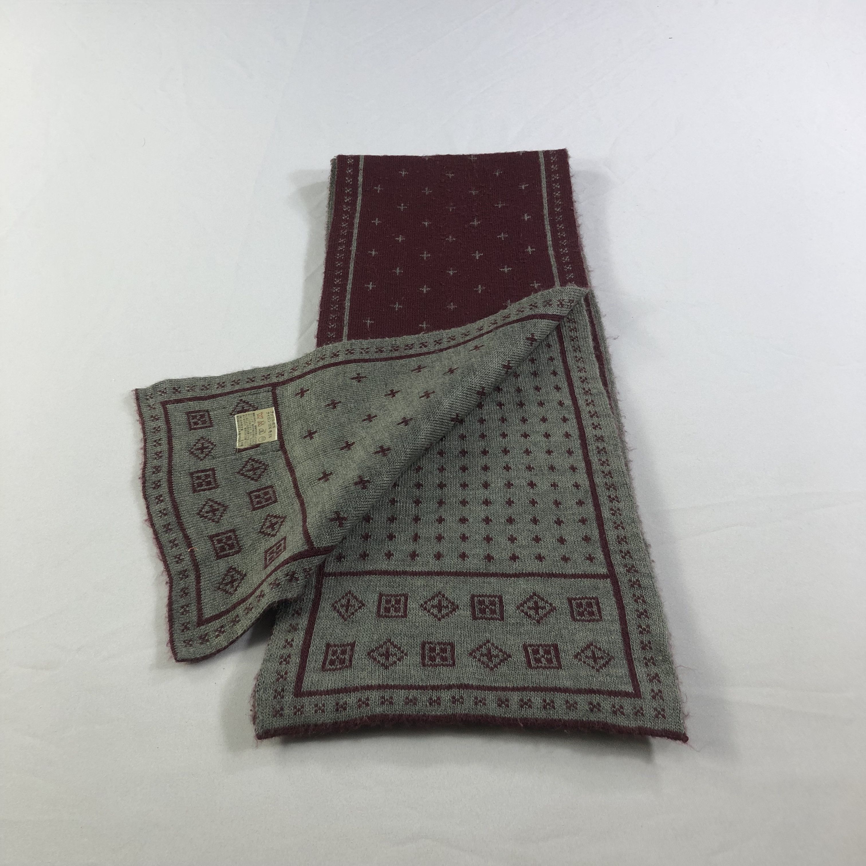 Chaps Chaps Wool Scarf Muffler V1538 Size ONE SIZE - 6 Thumbnail
