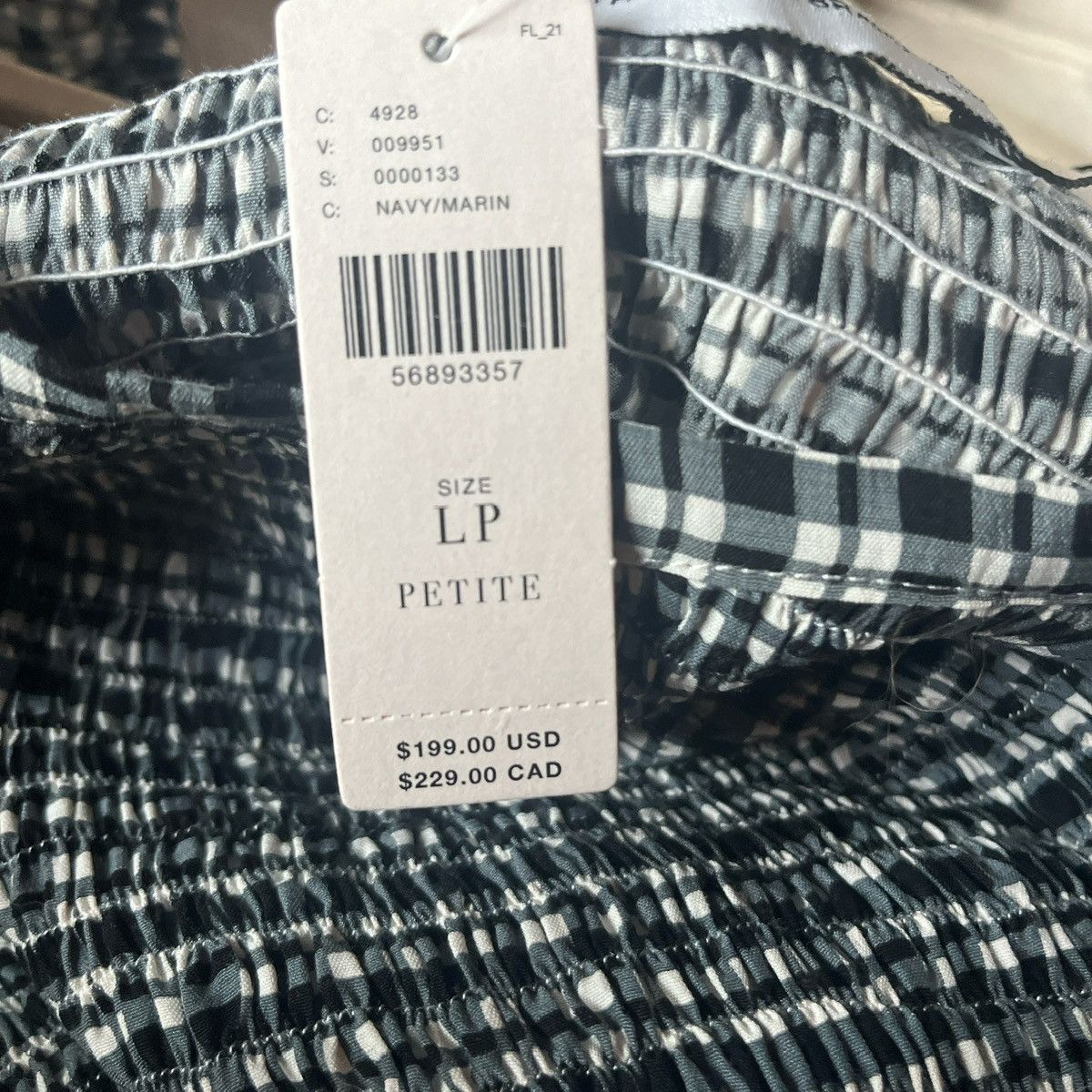 FAITHFULL Large Petite Constantia mini dress NWT Size L / US 10 / IT 46 - 4 Thumbnail