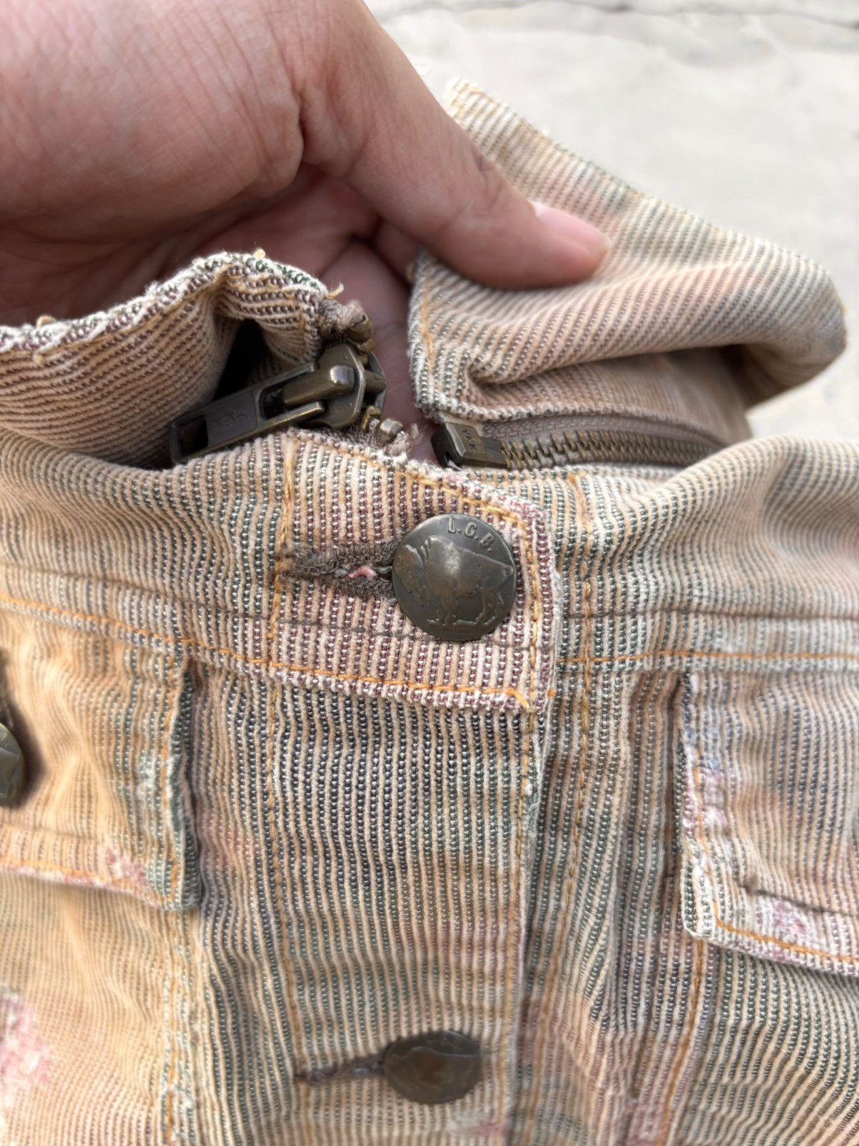 Le Grande Bleu (L.G.B.) Le Grande Bleu (L.G.B.) Button Jacket Size US XS / EU 42 / 0 - 4 Thumbnail