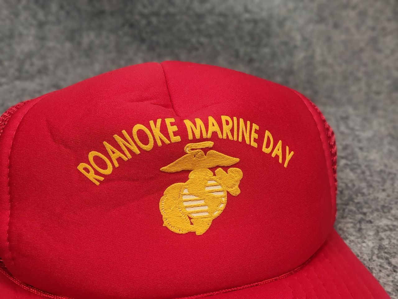 Vintage Vintage 90's designer award headwear Roanoke Marine Day Cap Size ONE SIZE - 13 Thumbnail