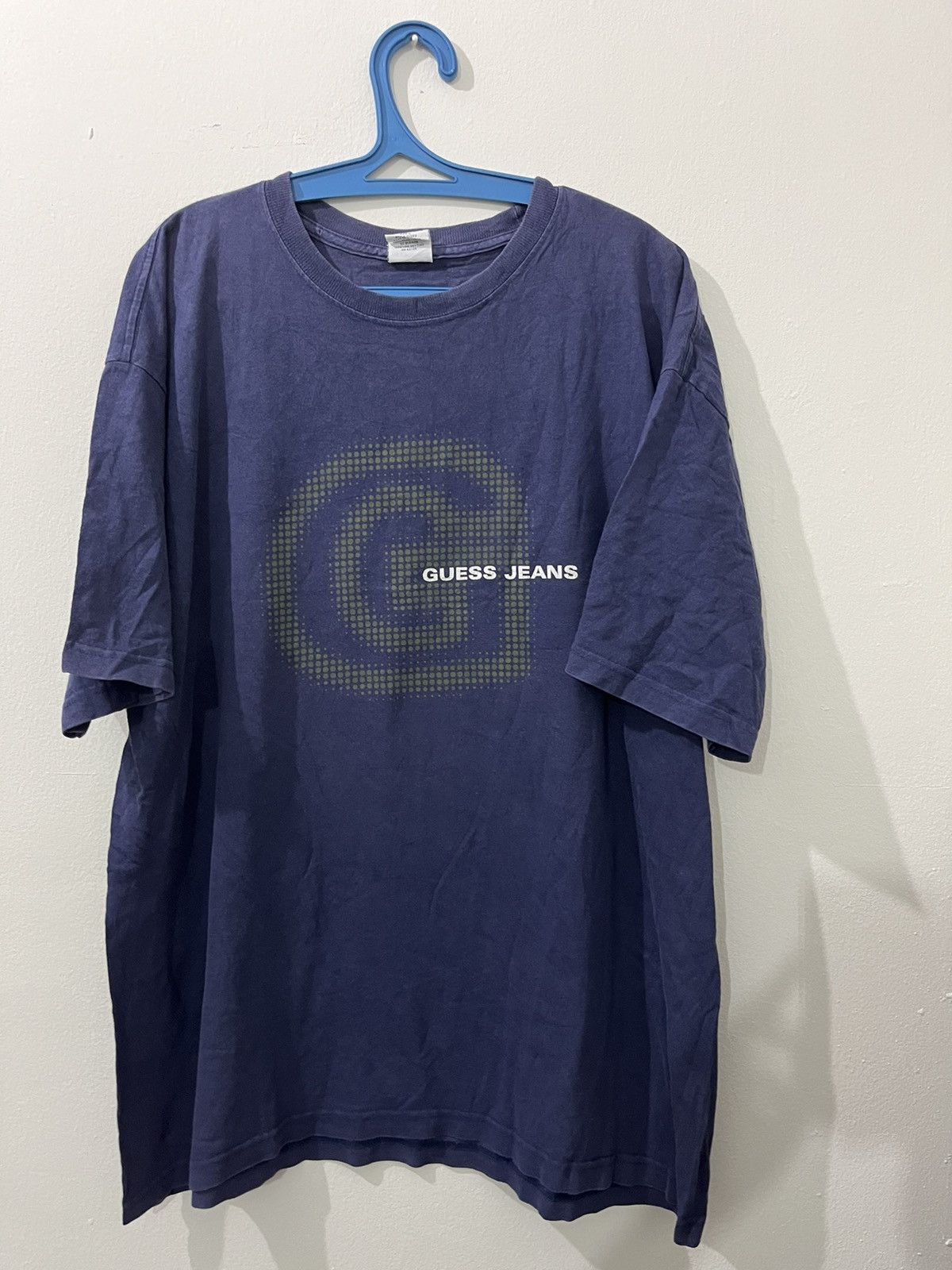 Georges Marciano Vintage 90s Guess Jeans Big Logo Shirts Size US L / EU 52-54 / 3 - 2 Thumbnail