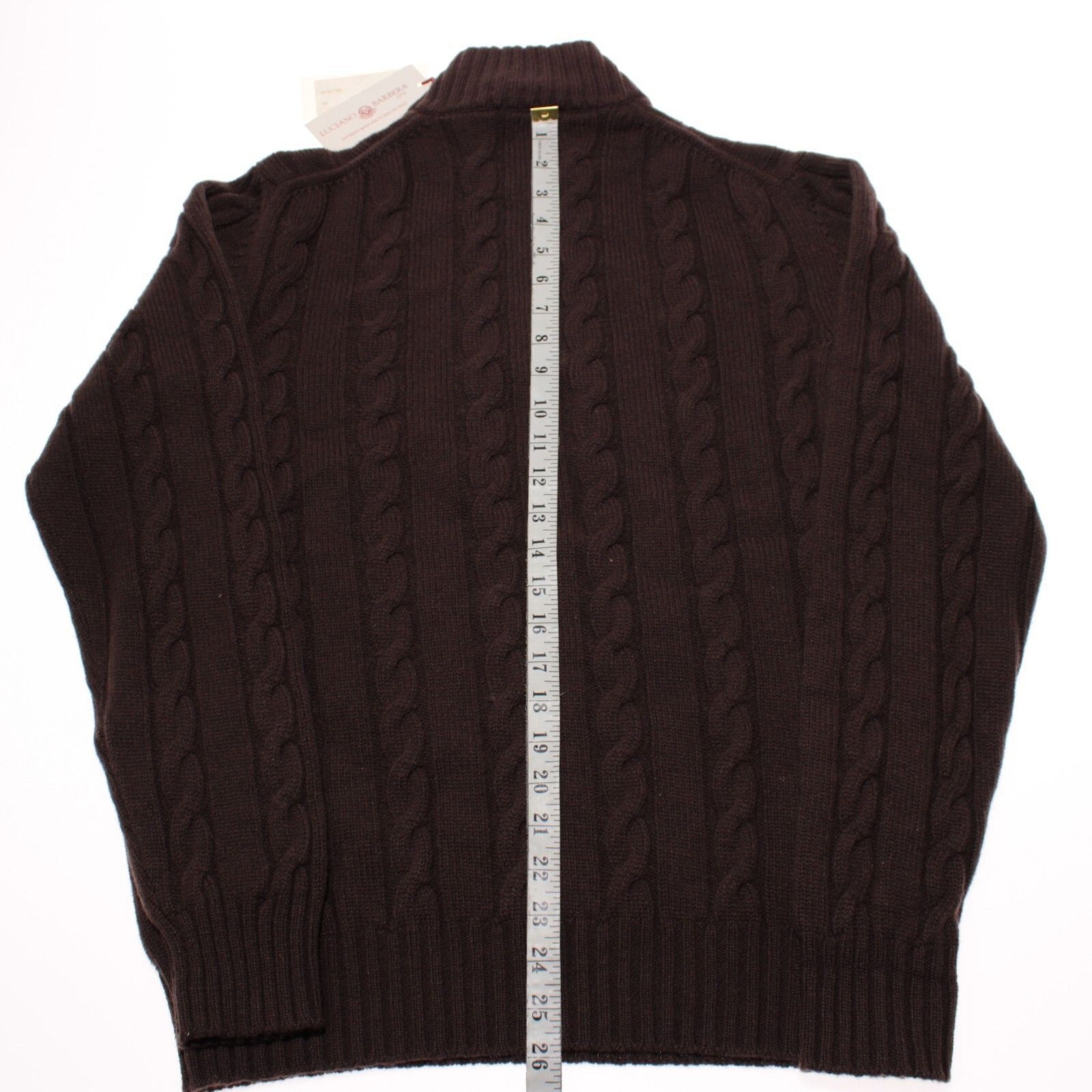 Luciano Barbera Luciano Barbera Sweater Size US M in Brown Size US M / EU 48-50 / 2 - 7 Thumbnail