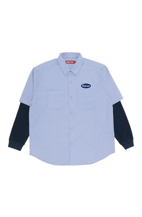 Supreme SUPREME THERMAL WORK SHIRT | Grailed