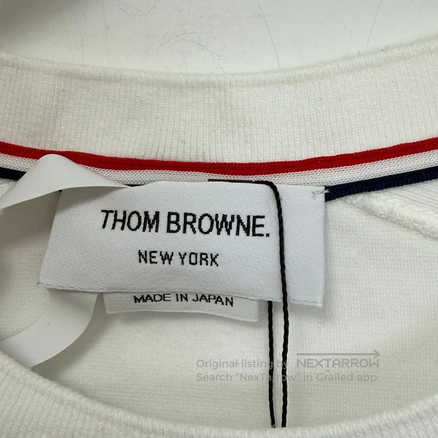 Thom Browne Thom Browne Four Stripe Long Sleeve Hoodie| Size US M / EU 48-50 / 2 - 2 Thumbnail