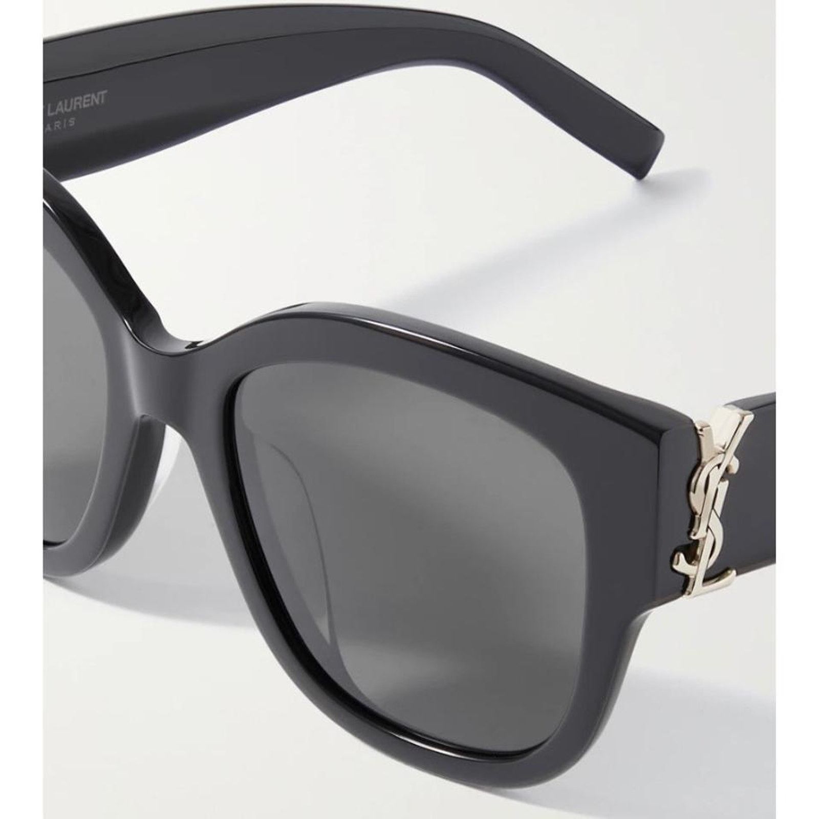 Saint Laurent Paris YSL monogram logo square framed sunglasses Size ONE SIZE - 2 Thumbnail