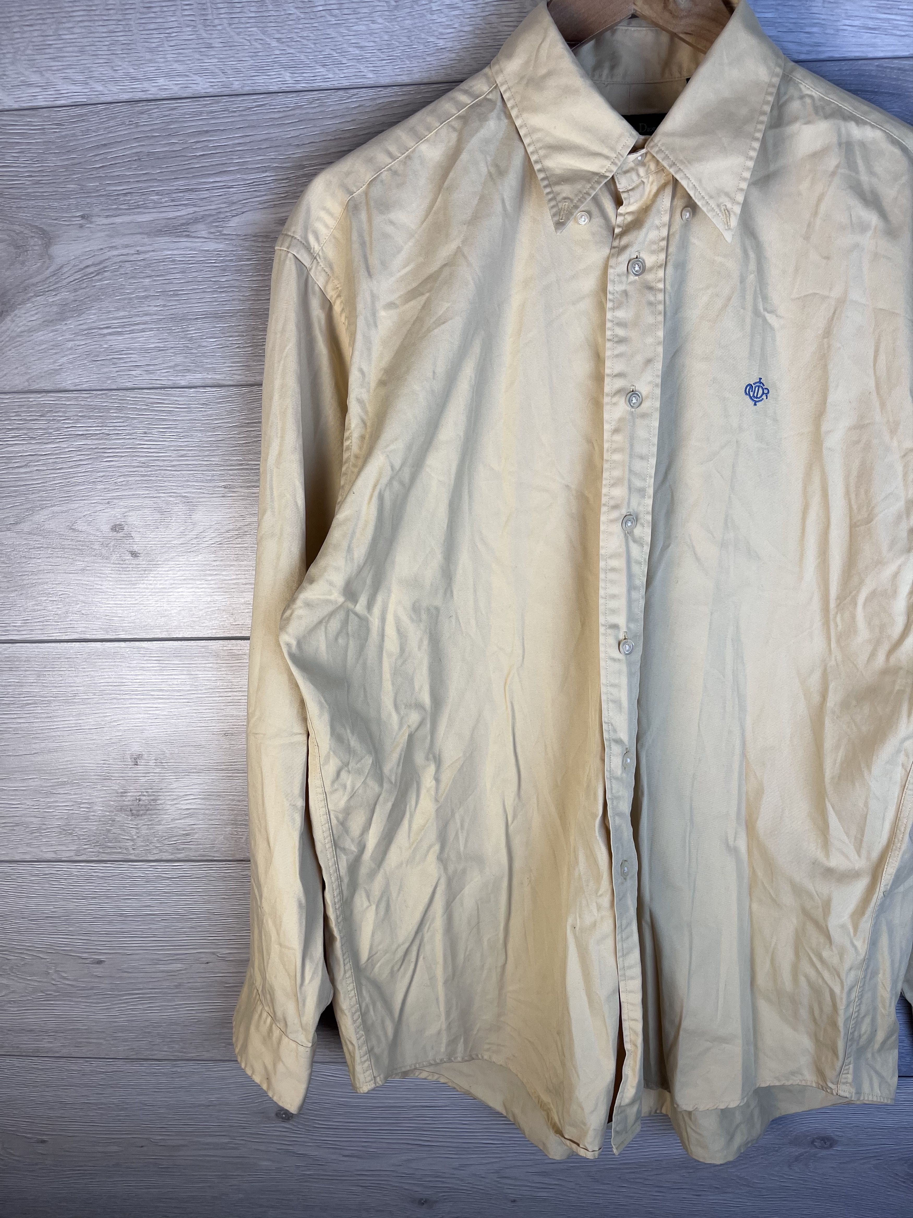 Other Vintage Button Down Shirt Christian Dior Monsievr size L Size US L / EU 52-54 / 3 - 4 Thumbnail