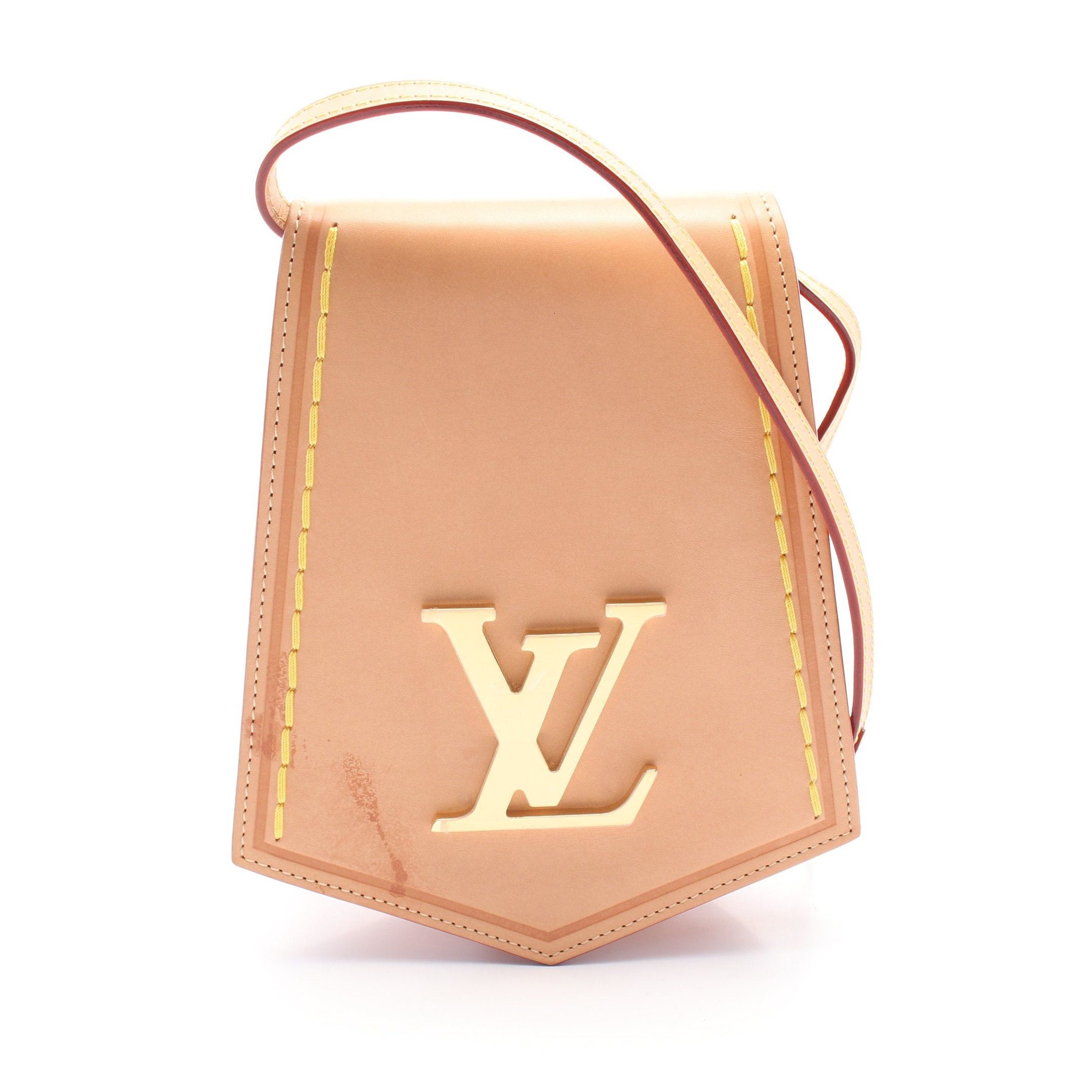 Louis Vuitton Louis Vuitton Keibel Xl Pm Shoulder Bag Leather Beige Size ONE SIZE - 1 Thumbnail