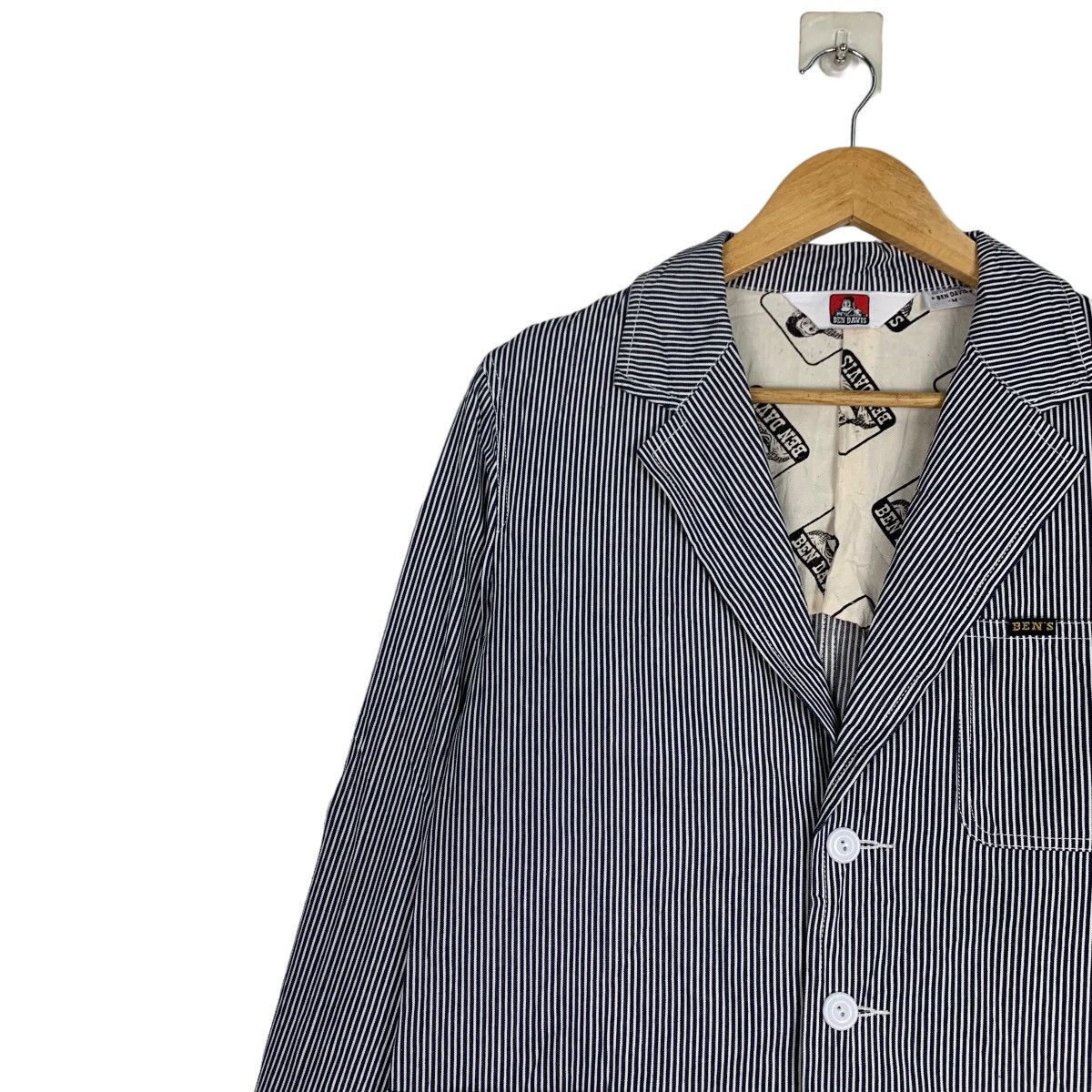 Ben Davis BEN DAVIS Hickory Striped Casual Jacket #1077-C49 Size US M / EU 48-50 / 2 - 6 Thumbnail