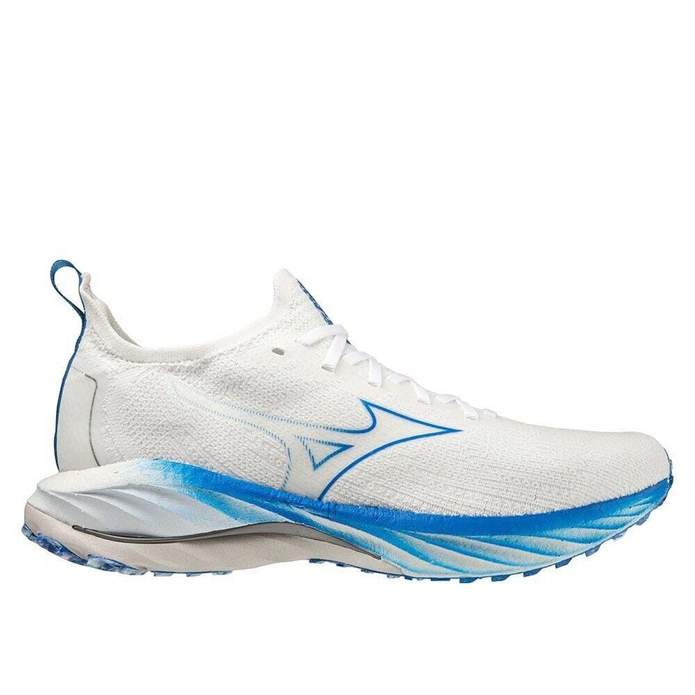 image of Mizuno Wave Neo Wind White/blue J1Gc227801 Shoes, Men's (Size 10)