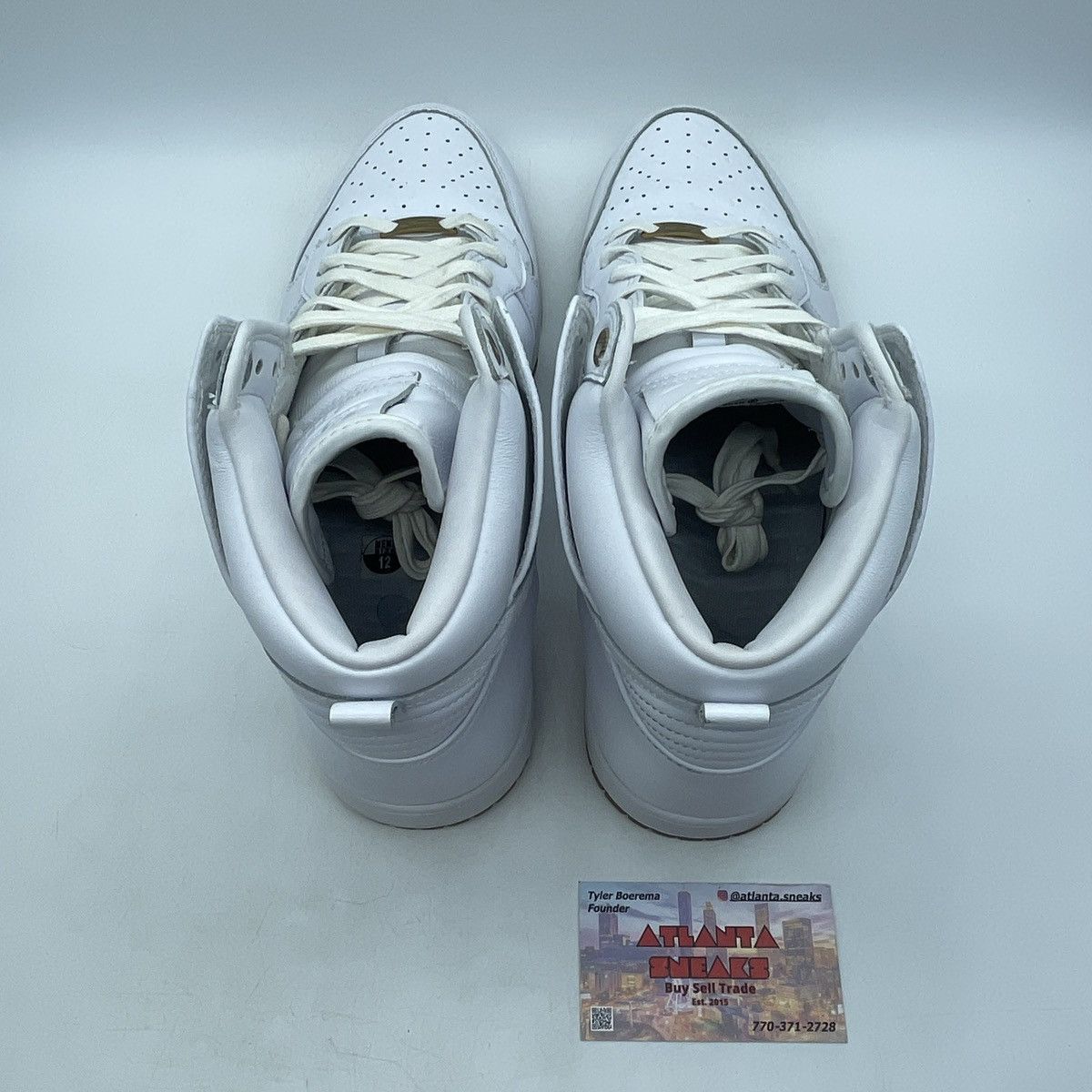 Nike Dunk comfort white pack Size US 12 / EU 45 - 6 Thumbnail