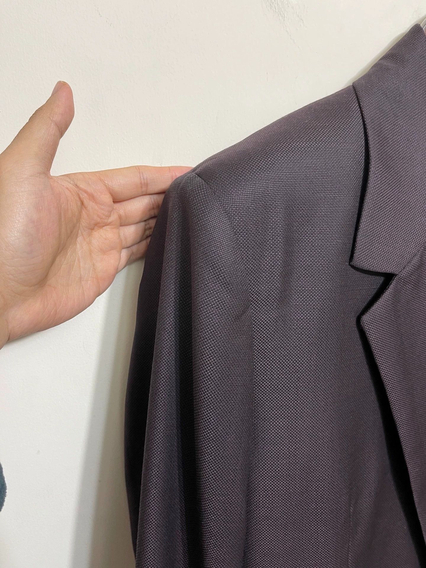 Acne Studios Purple Single-Breasted Blazer with Pockets Size US XXS / EU 40 - 3 Thumbnail