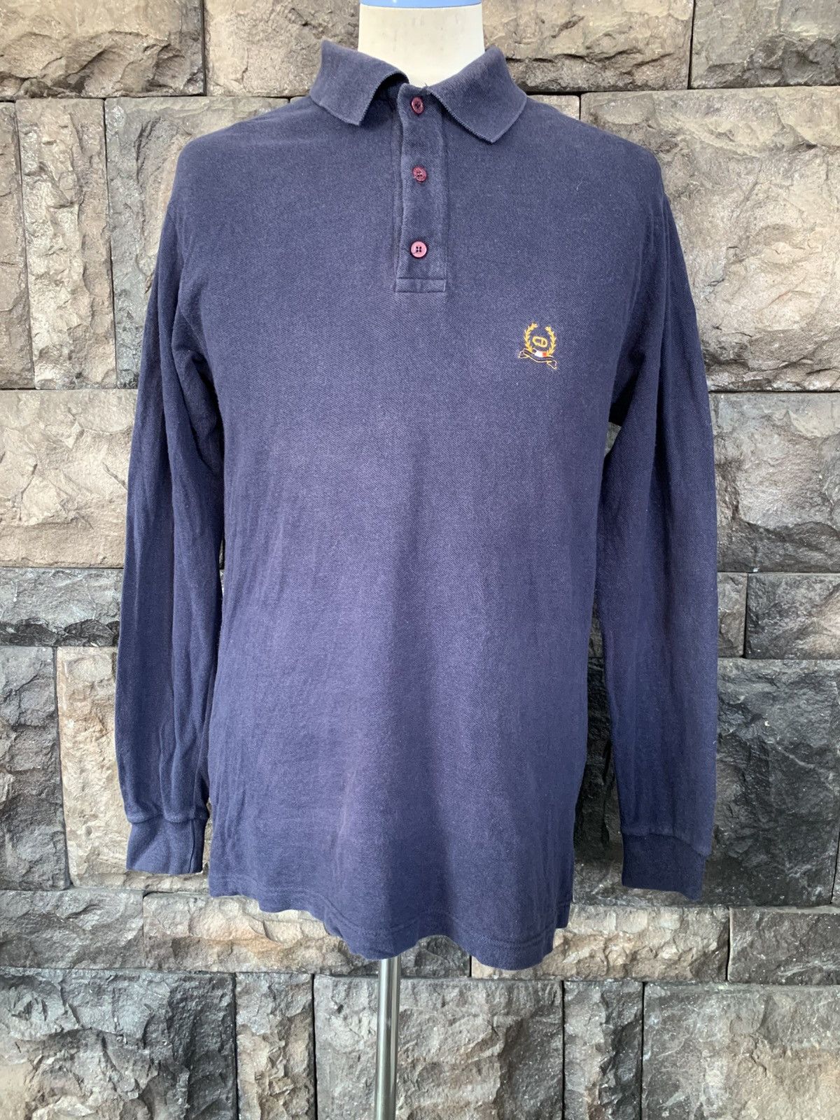 Christian Dior Monsieur Vintage Christian Dior Long Sleeve Polo Shirt Size US M / EU 48-50 / 2 - 1 Thumbnail