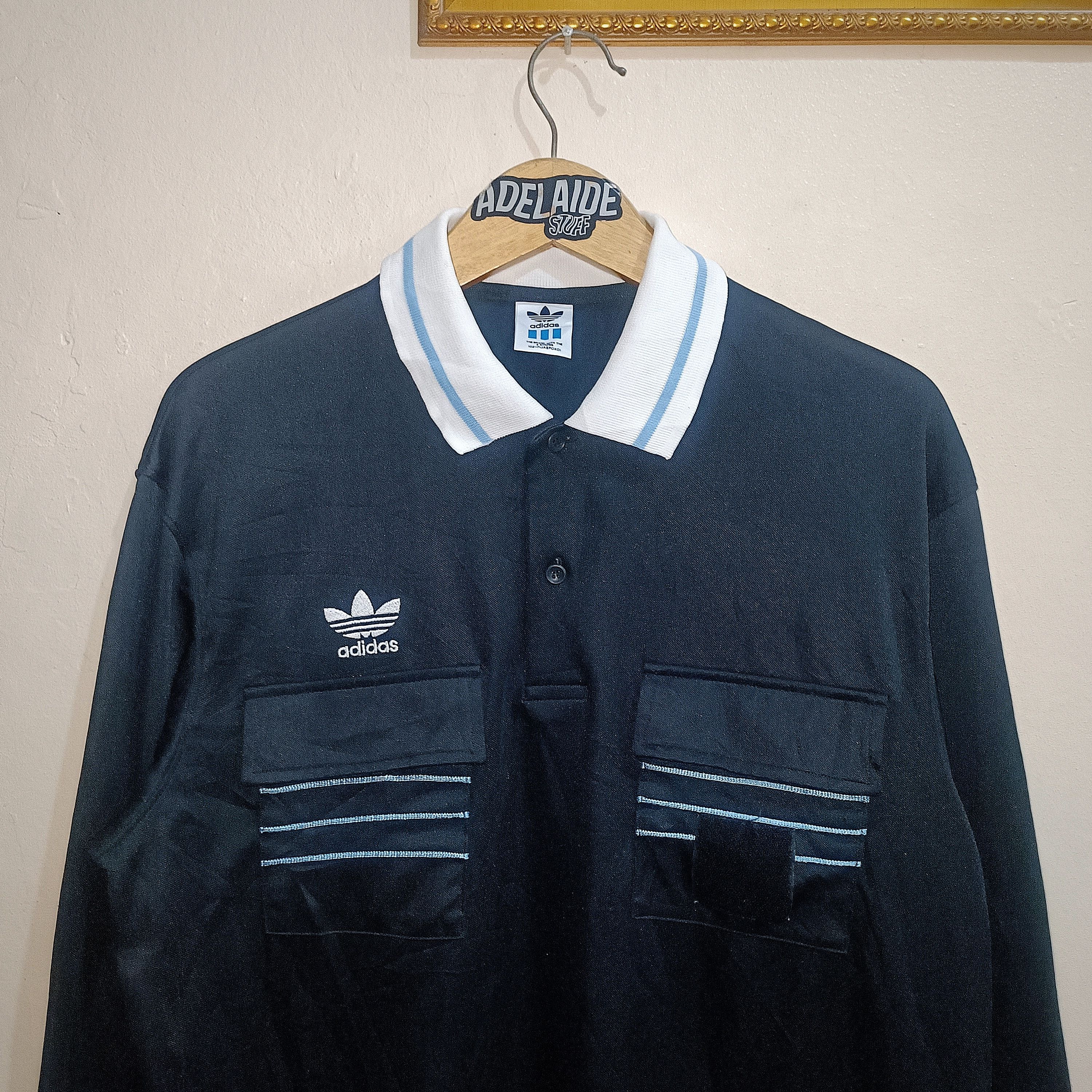 Adidas Adidas Referee 90s Longsleeve Jersey Size US XL / EU 56 / 4 - 6 Thumbnail