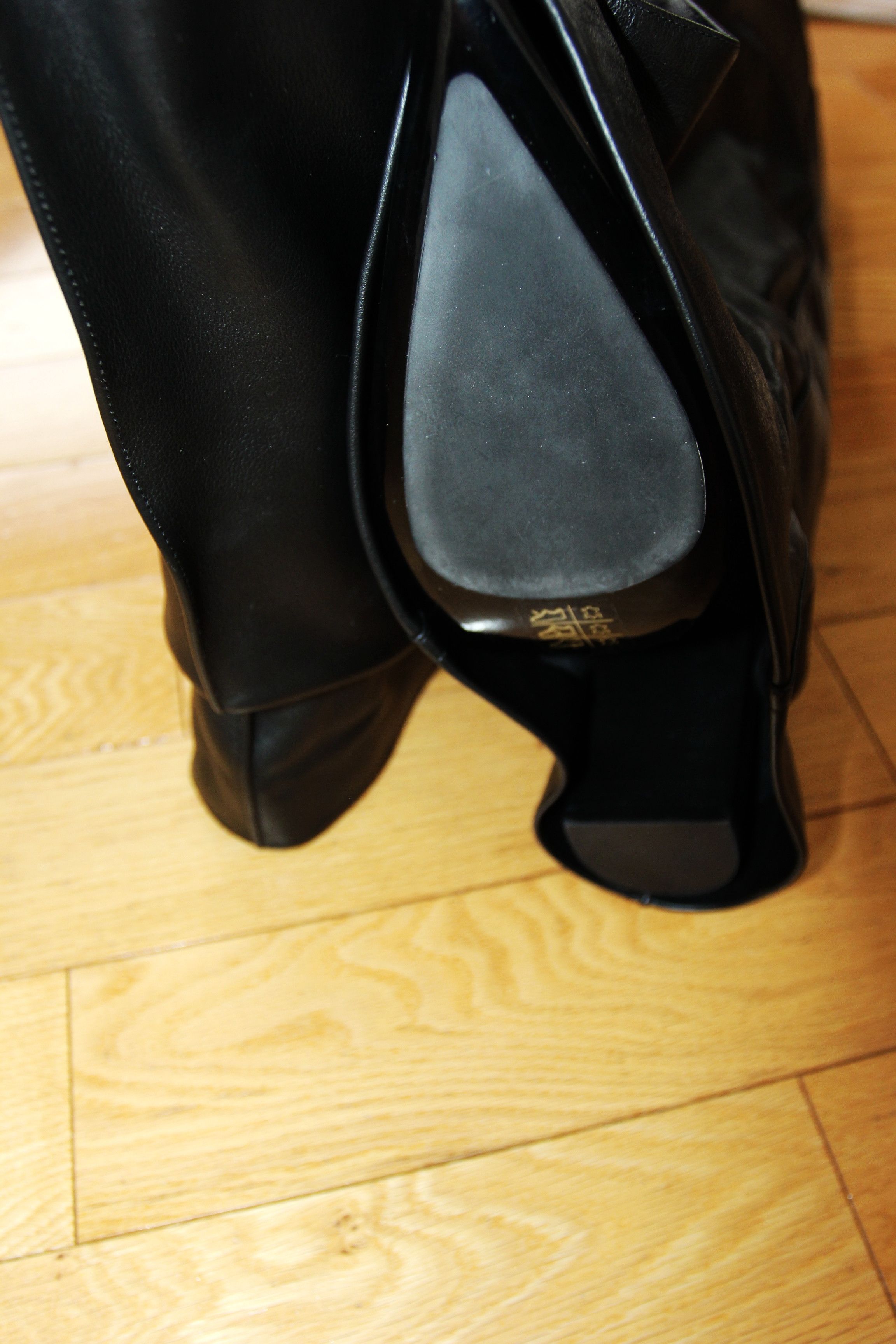 Sacai BNWT AW24 SACAI LEATHER PANTS BOOTS 40 Size US 10 / IT 40 - 4 Thumbnail