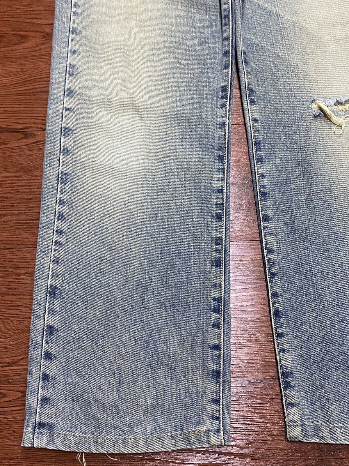 Edwin Vintage Edwin US Classic Faded Wash Distressed Loose Jeans Size US 32 / EU 48 - 7 Thumbnail