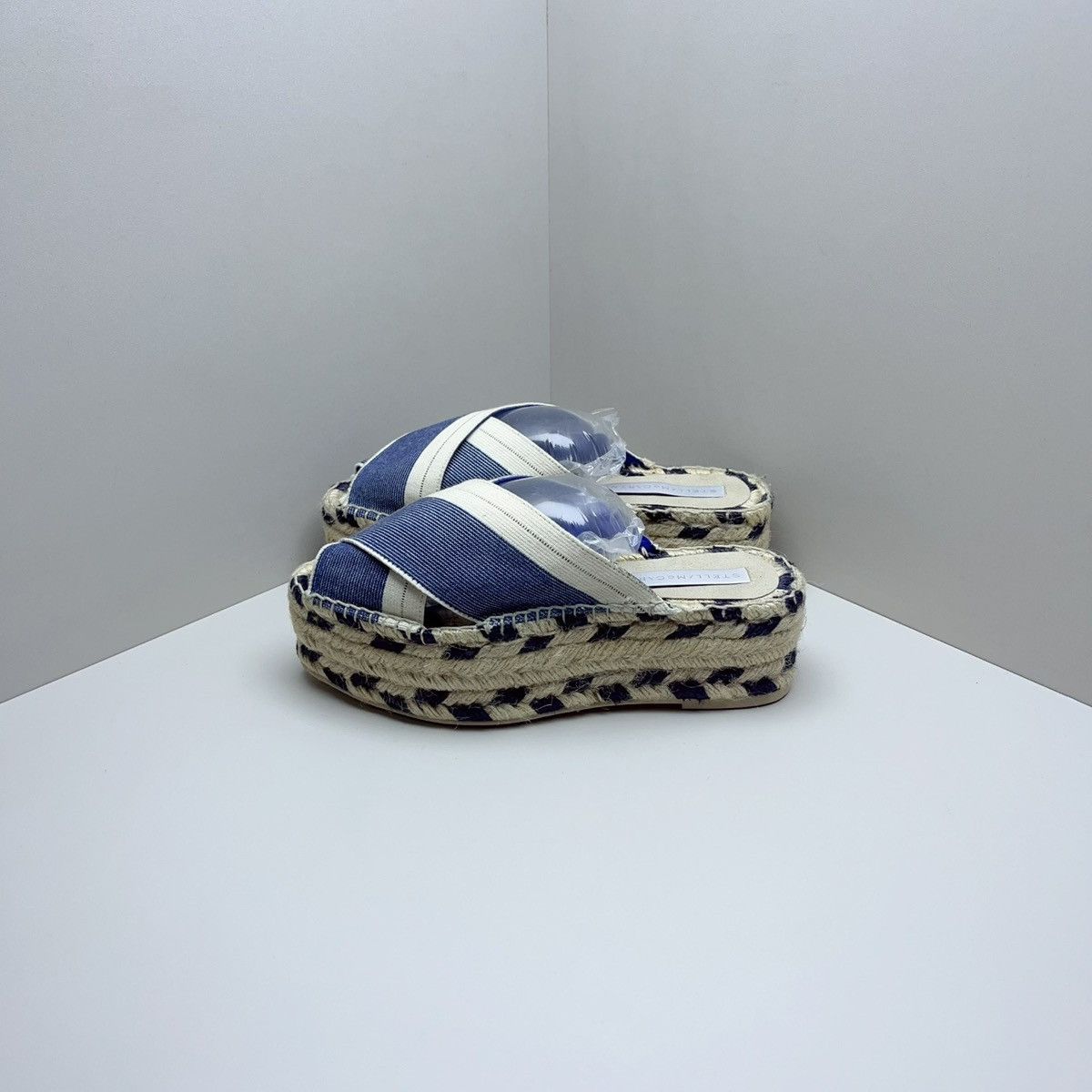 Stella McCartney Stella McCartney denim sandals Size US 5 / IT 35 - 1 Thumbnail