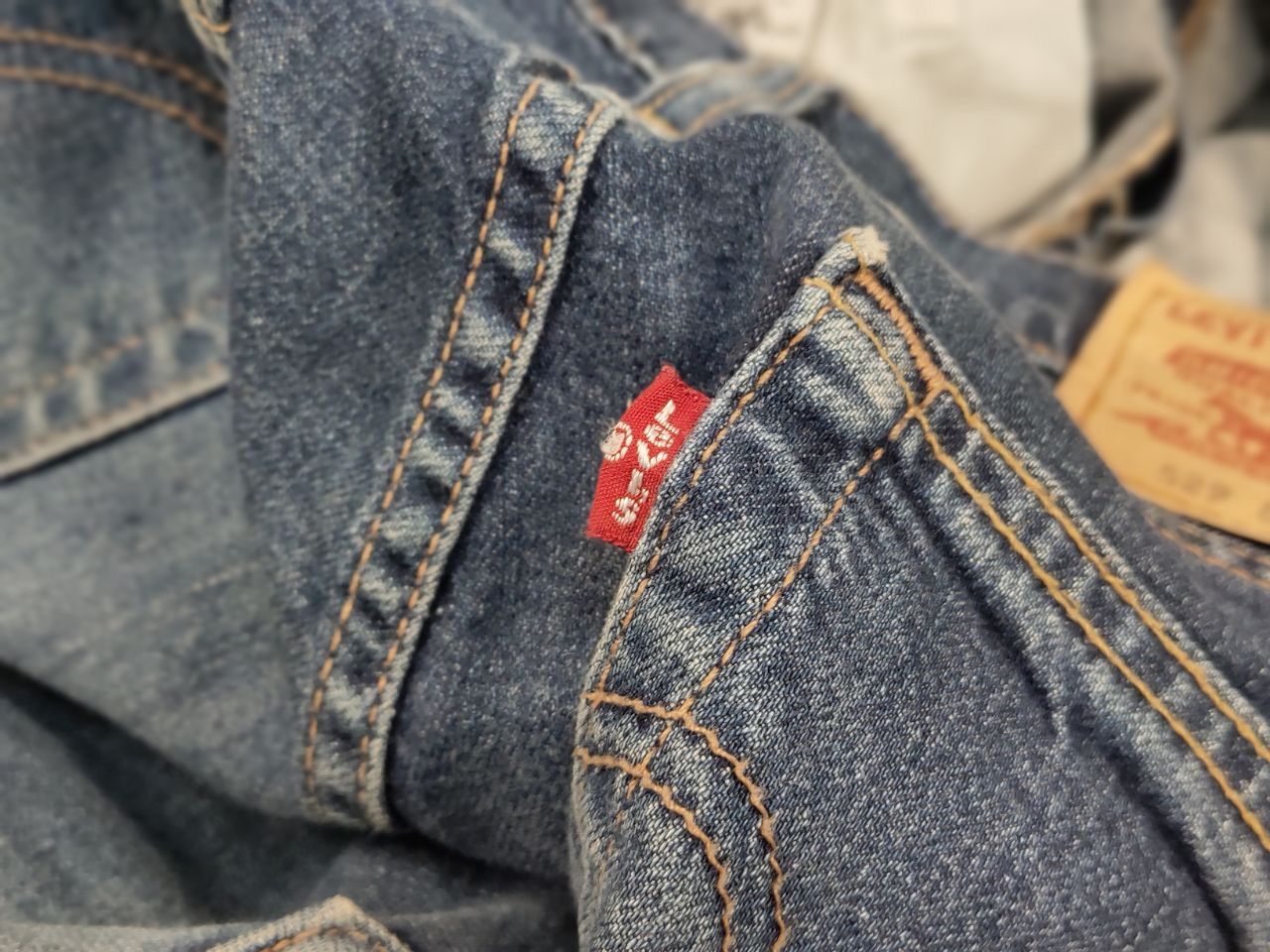 Levi's Vintage 90's levis 529 Distressed Denim flared bootcut Jeans Size 29" - 16 Thumbnail