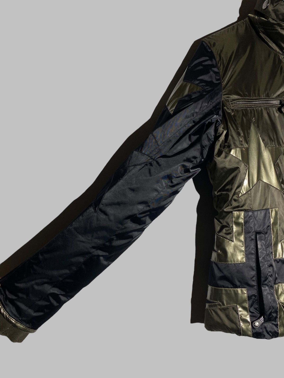 JET SET Rare Jet Set St. Moritz GB flag Stars Ski Down Jacket Size L / US 10 / IT 46 - 13 Thumbnail