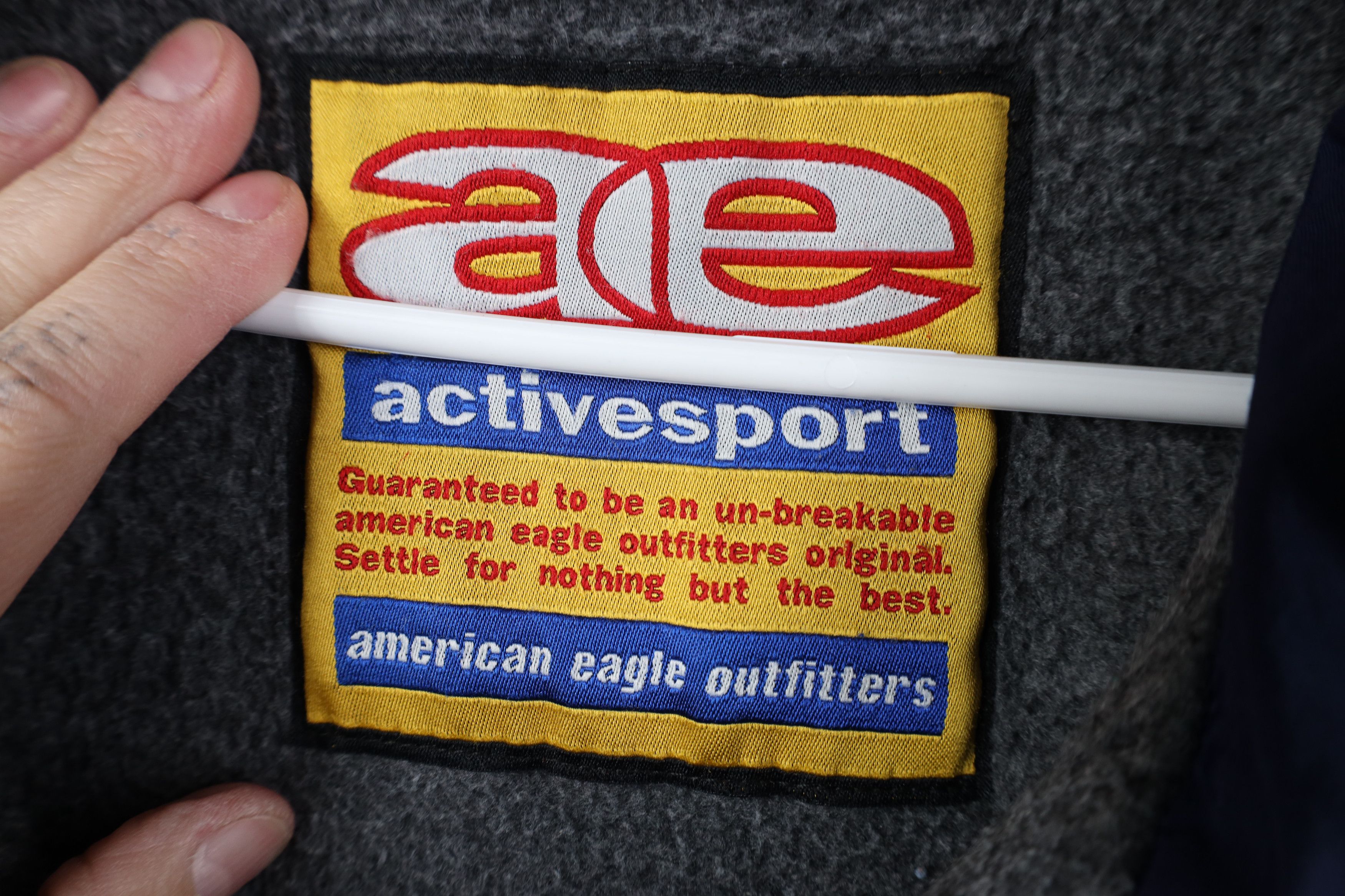 American Eagle Outfitters Vintage 90s American Eagle Lined Baggy Hooded Anorak Jacket Size US L / EU 52-54 / 3 - 9 Thumbnail