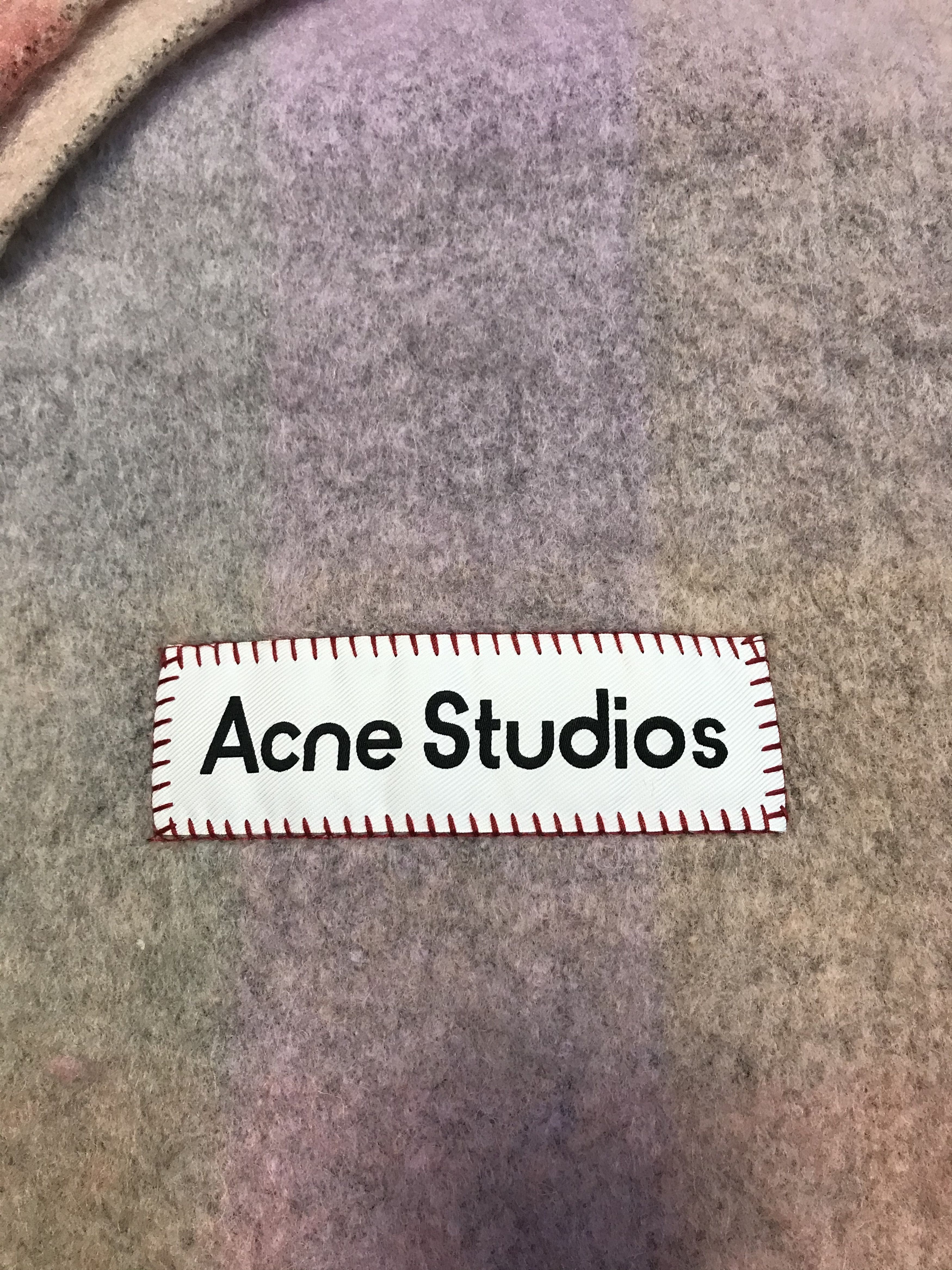 Acne Studios 💥💥💥Wool scarf Acne Studios Multicolour Size ONE SIZE - 7 Thumbnail