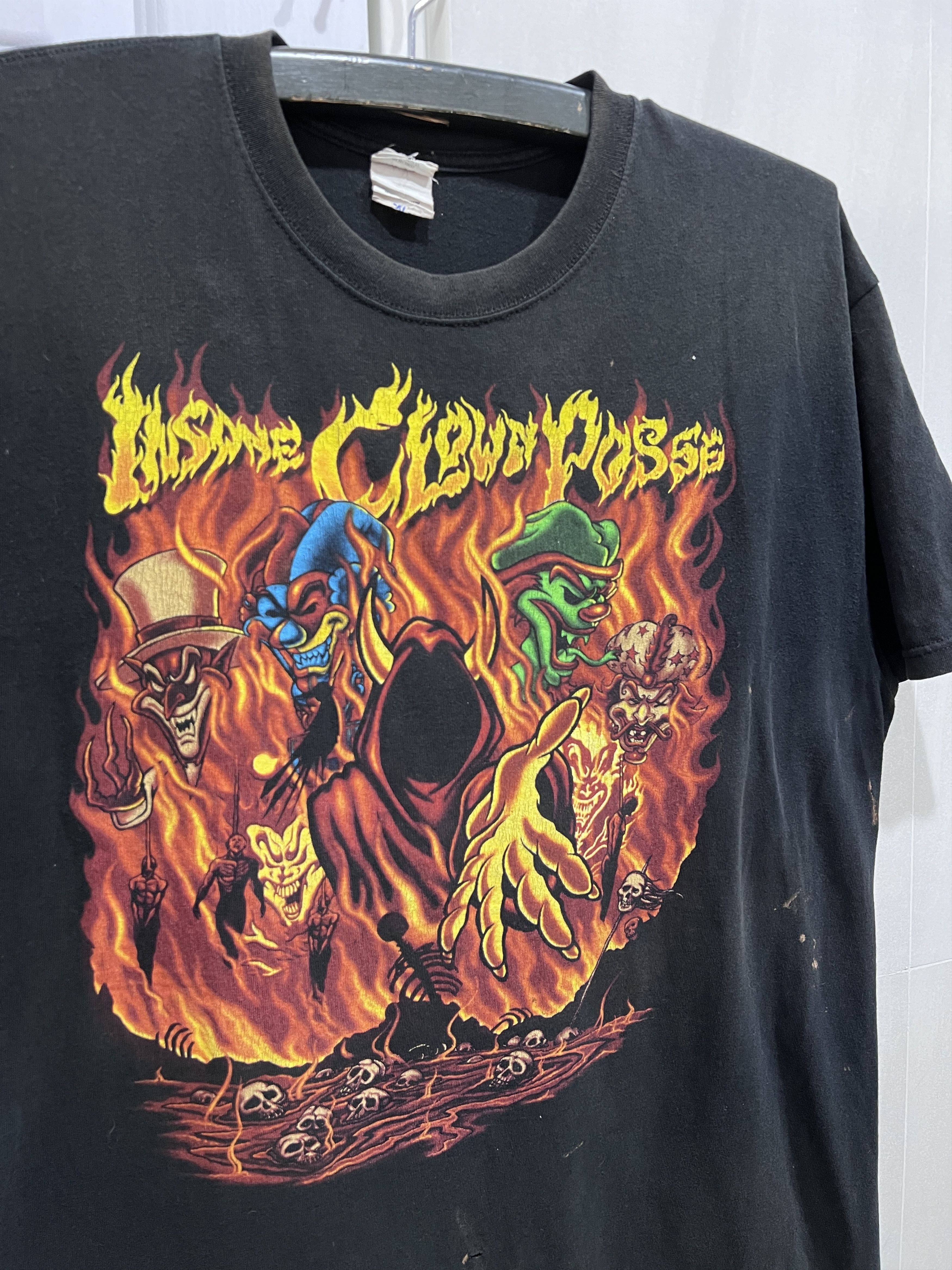 Band Tees Vintage Y2K Insane Clown Posse ICP Tee XL Faded Size US XL / EU 56 / 4 - 2 Thumbnail