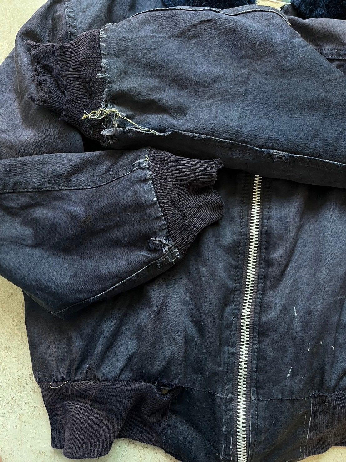 Vintage Vintage Aldencrest Line Fur Bomber Flight Jacket Size US M / EU 48-50 / 2 - 16 Thumbnail